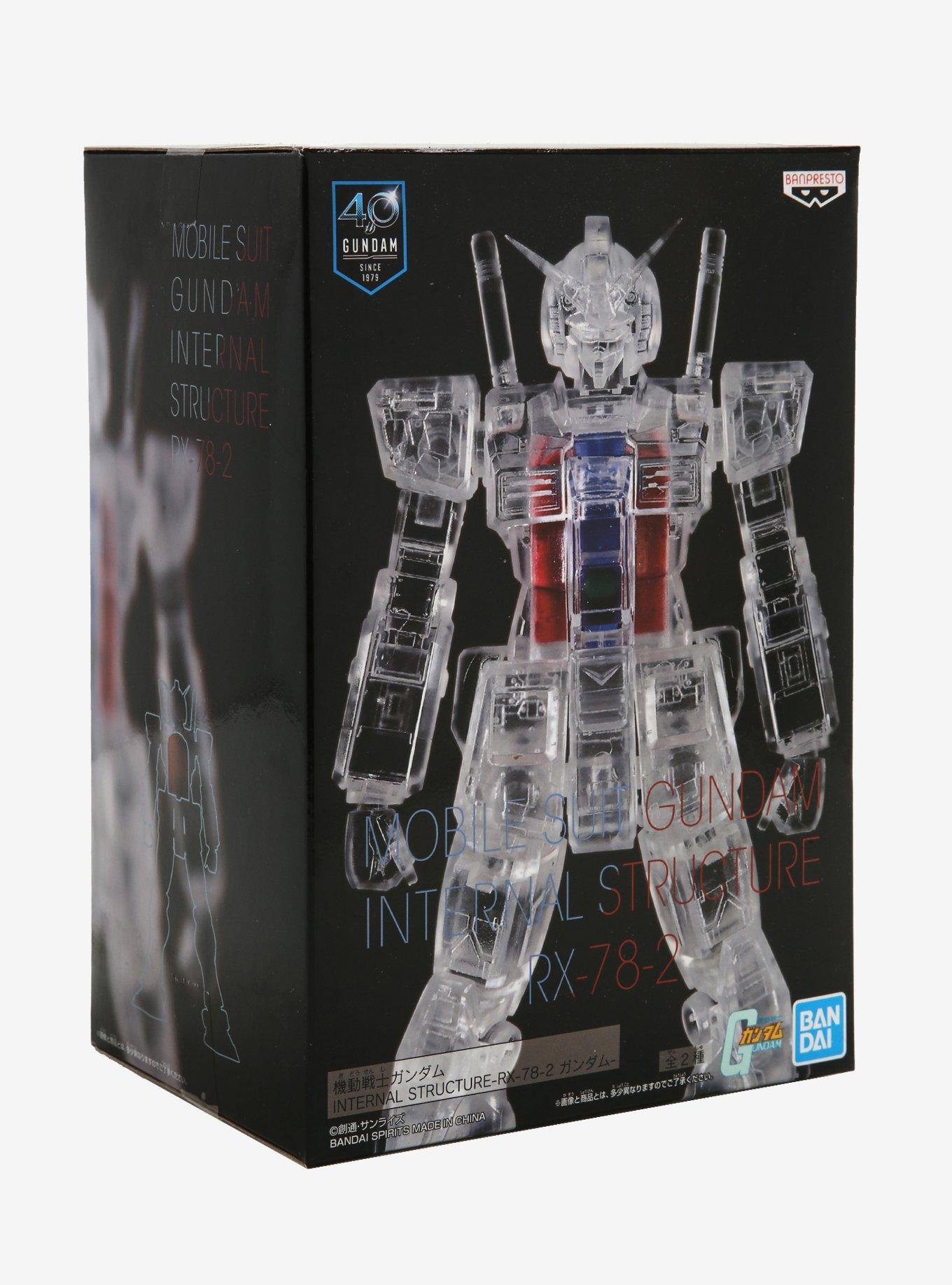 Banpresto Mobile Suit Gundam Internal Structure RX-78-2 Clear Figure (Version B), , alternate