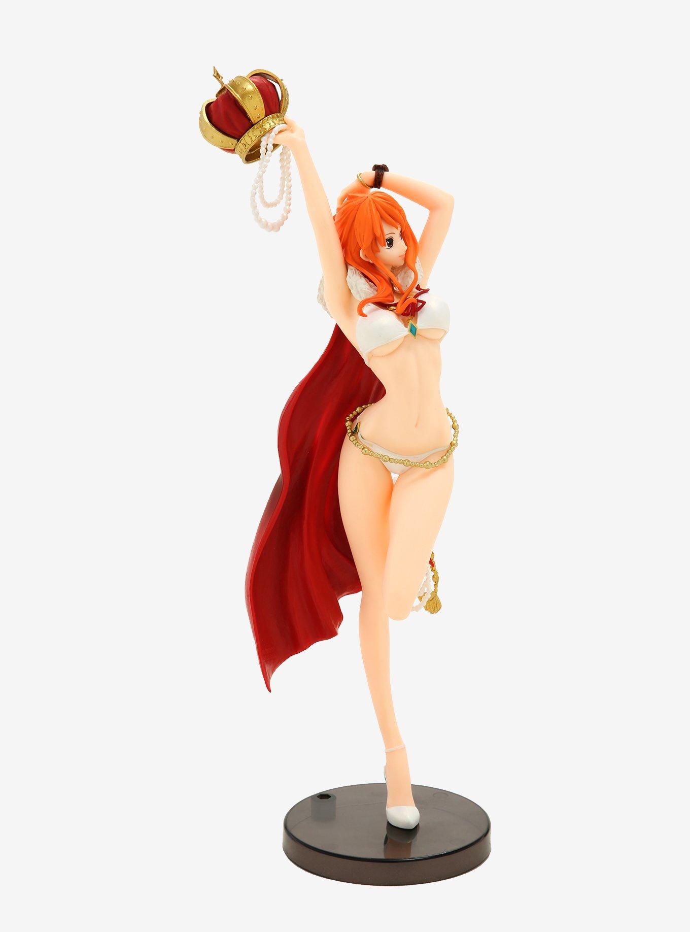 Banpresto One Piece: Stampede Flag Diamond Ship Nami Collectible Figure, , alternate