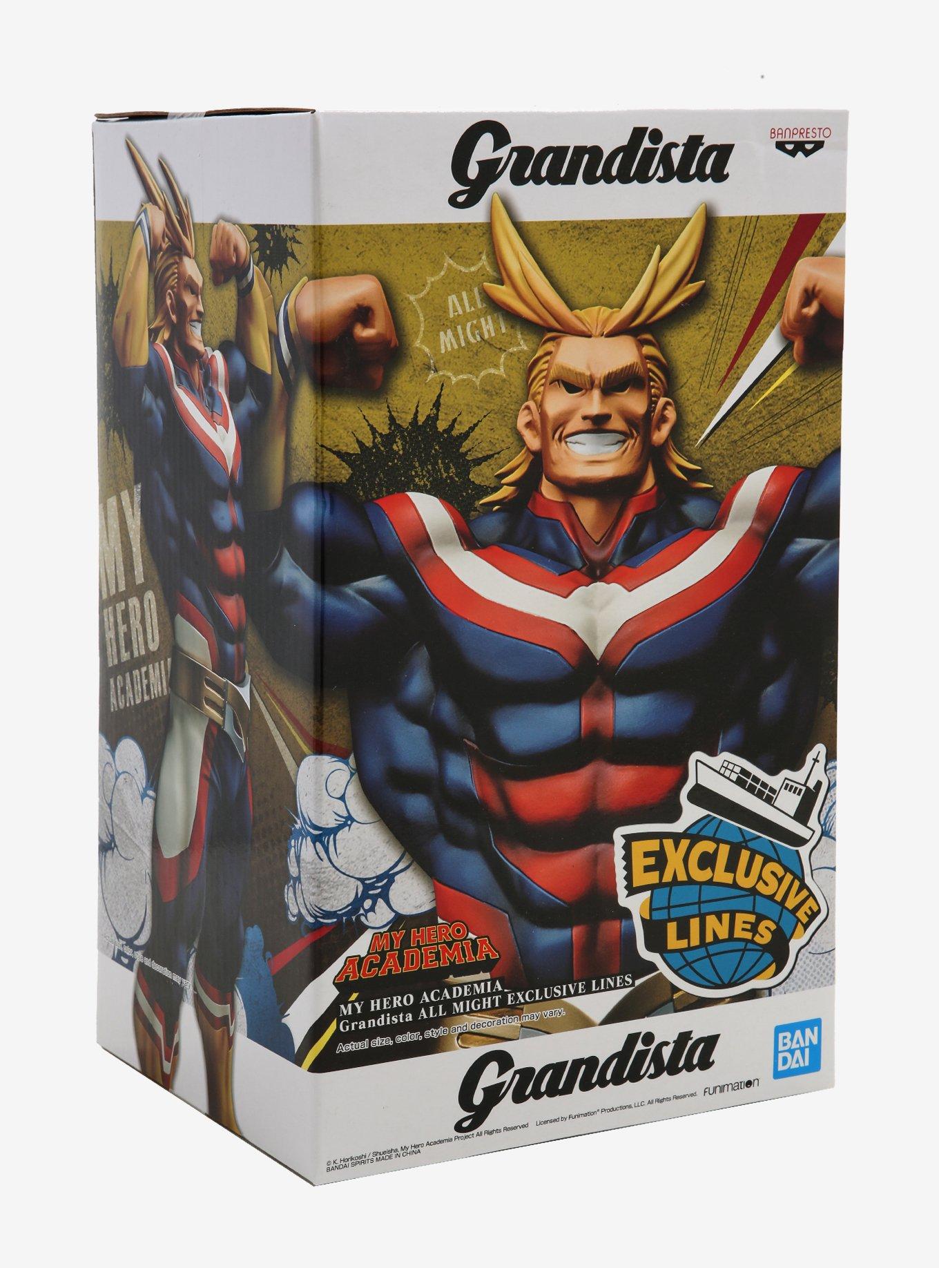Banpresto My Hero Academia All Might Grandista Collectible Figure, , alternate