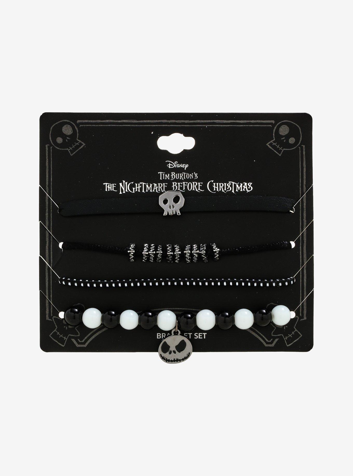 The Nightmare Before Christmas Jack Bracelet Set, , alternate