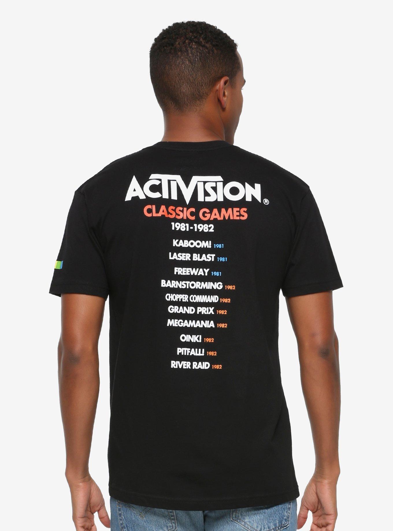 Activision Classic Games T-Shirt - BoxLunch Exclusive, BLACK, alternate