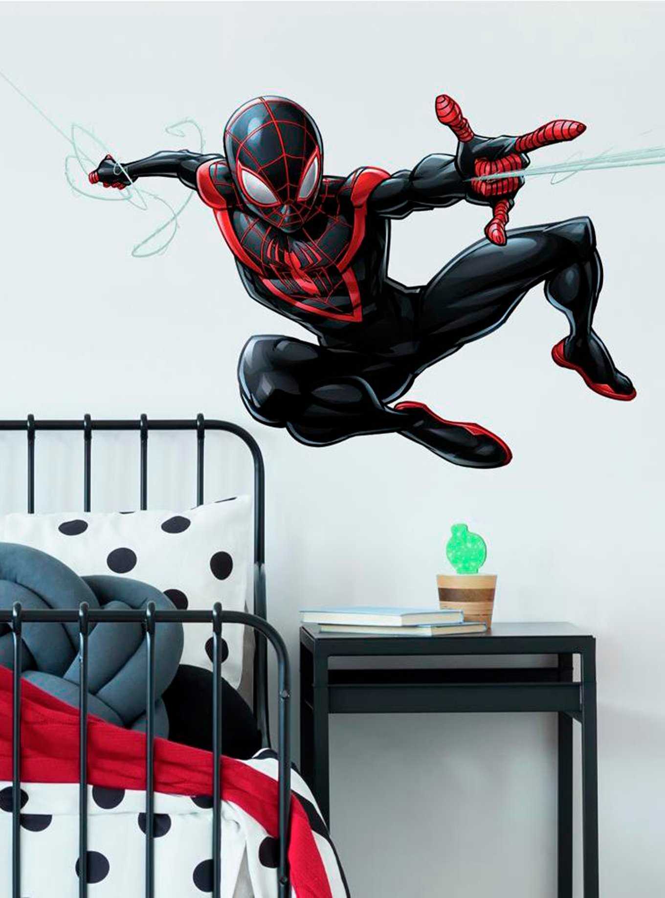 Marvel Spider-Man Miles Morales Peel & Stick Giant Wall Decals, , hi-res