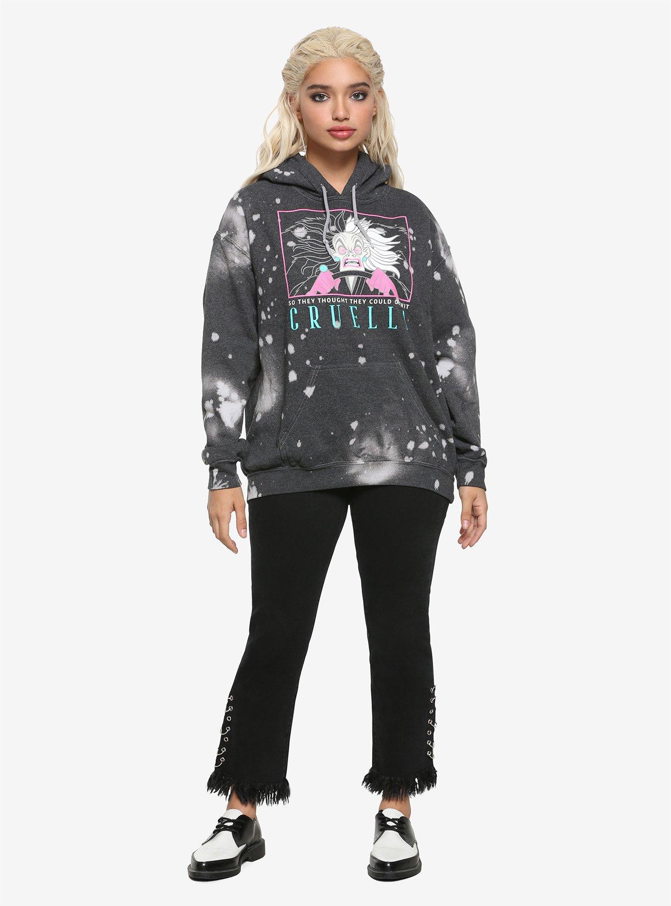 Disney 101 Dalmatians Cruella De Vil Road Rage Hoodie, MULTI, alternate