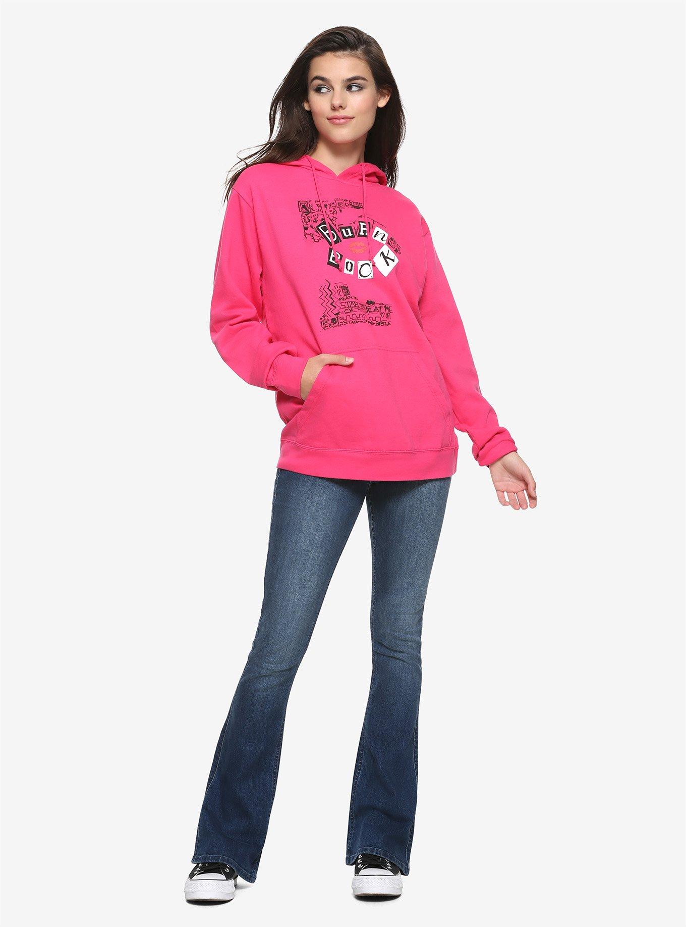 Mean Girls Burn Book Girls Hoodie, MULTI, alternate