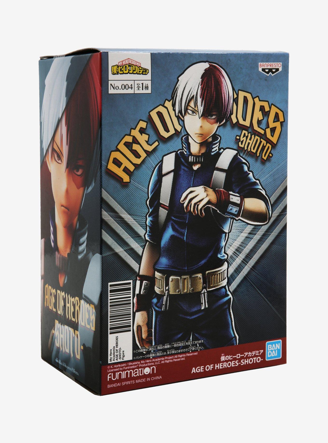 Banpresto My Hero Academia Age Of Heroes Vol. 4 Shoto Todoroki Collectible Figure, , alternate