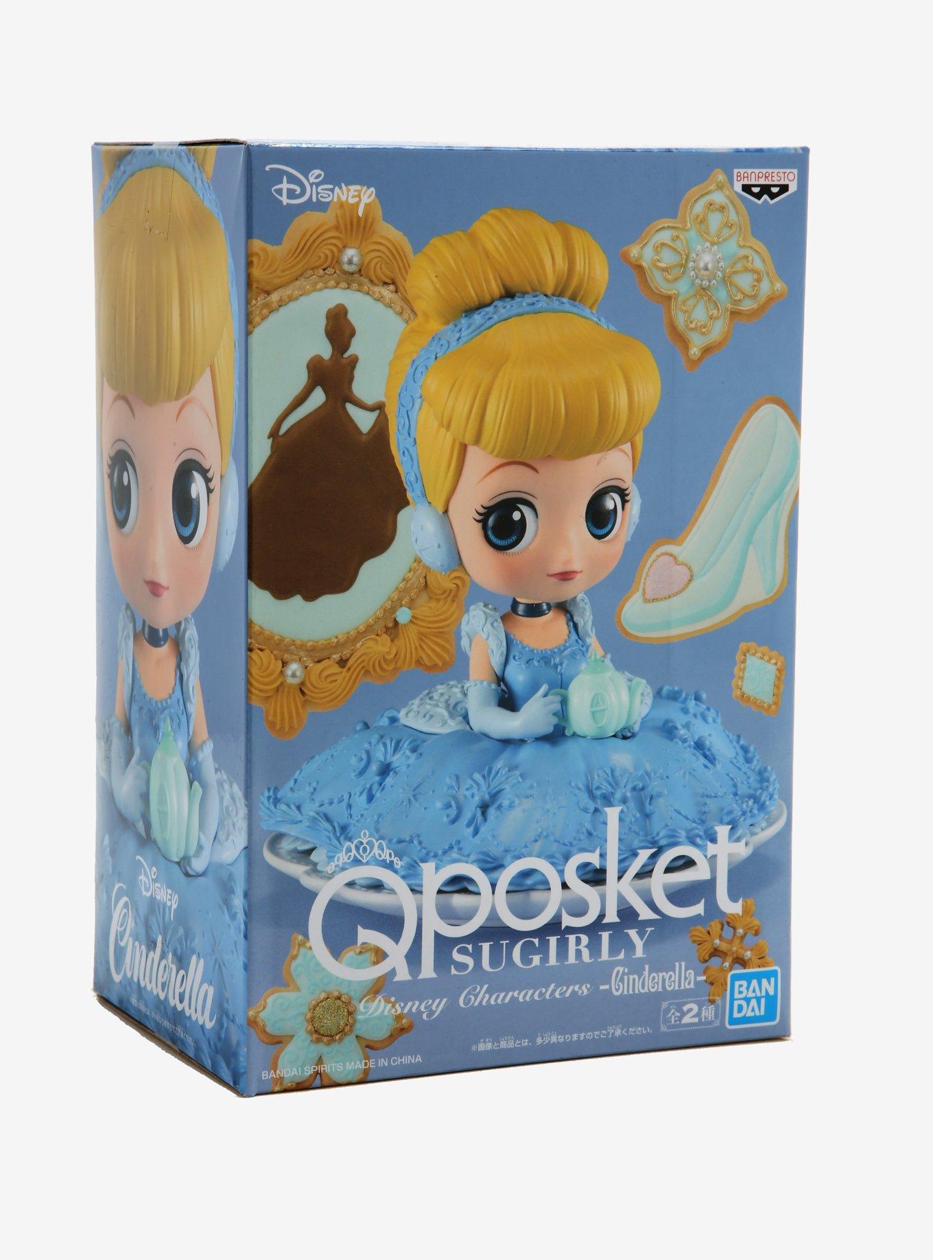 Banpresto Disney Cinderella Q Posket Sugirly Cinderella (Normal Color Ver.) Figure, , alternate