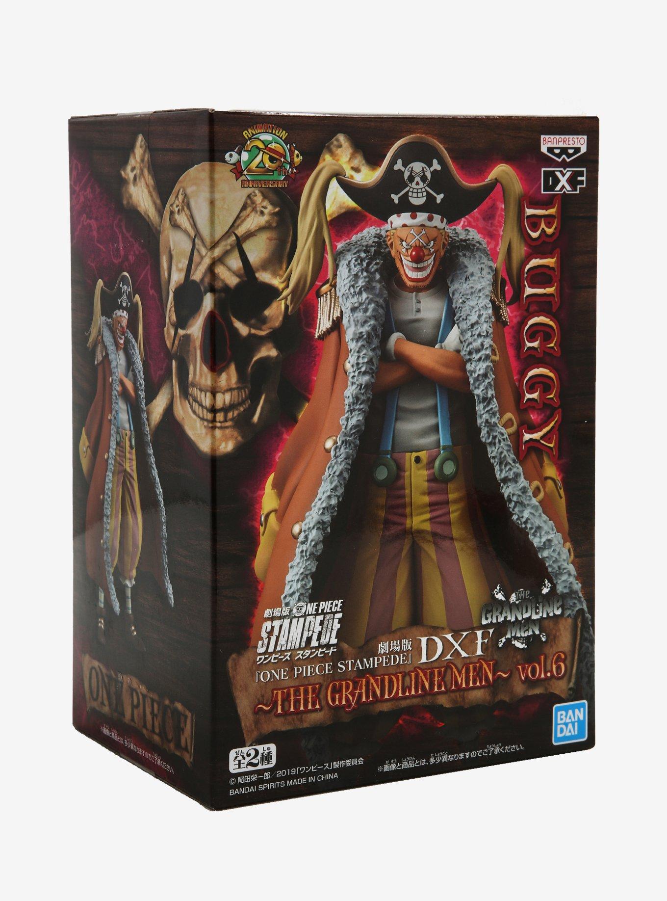 Banpresto One Piece: Stampede DXF The Grandline Men Vol.6 Buggy The Clown  Collectible Figure