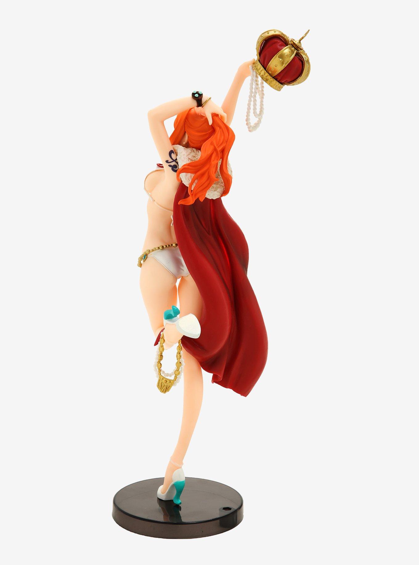 Banpresto One Piece: Stampede Flag Diamond Ship Nami Collectible Figure, , alternate