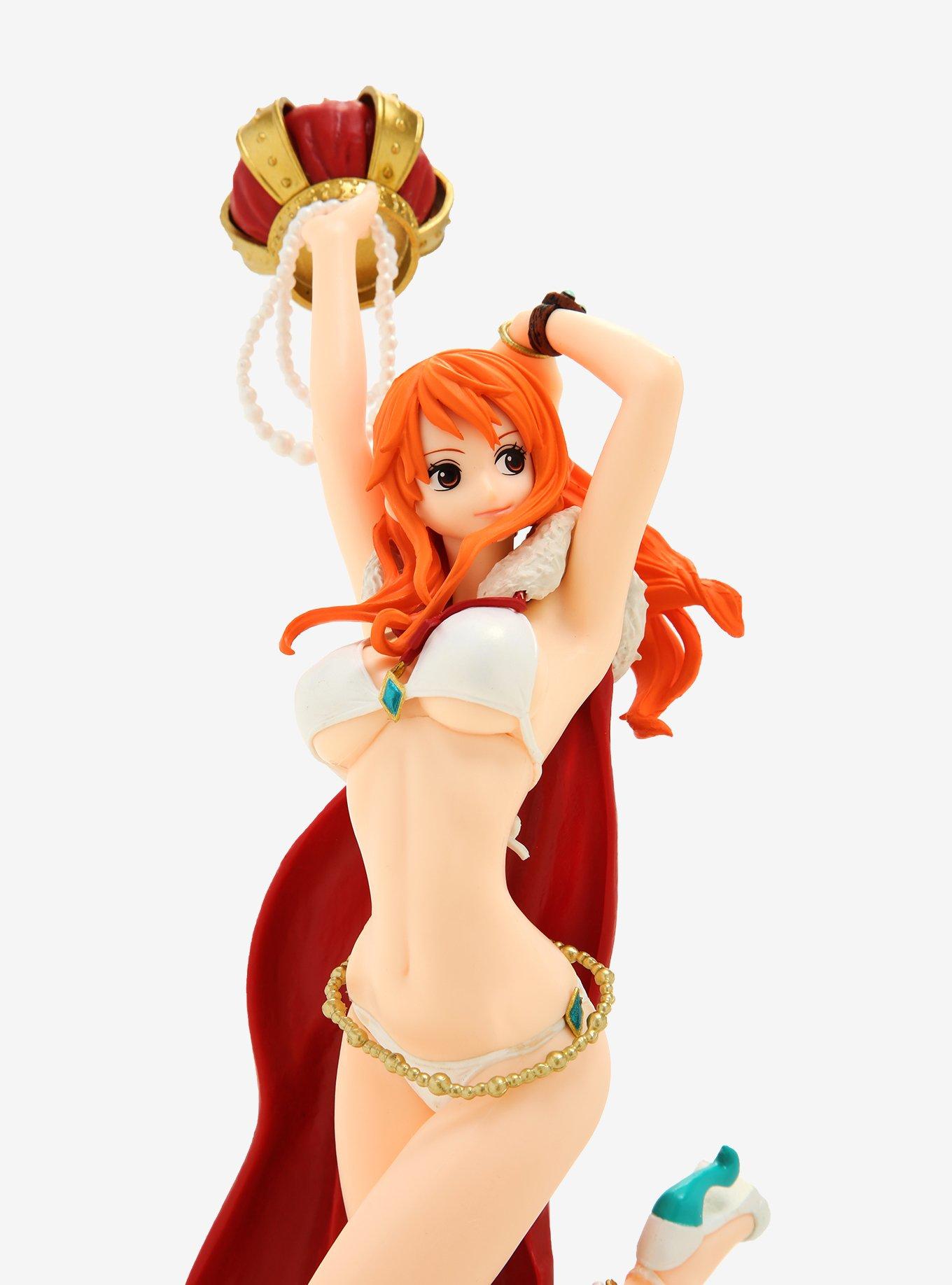 Banpresto One Piece: Stampede Flag Diamond Ship Nami Collectible Figure, , alternate