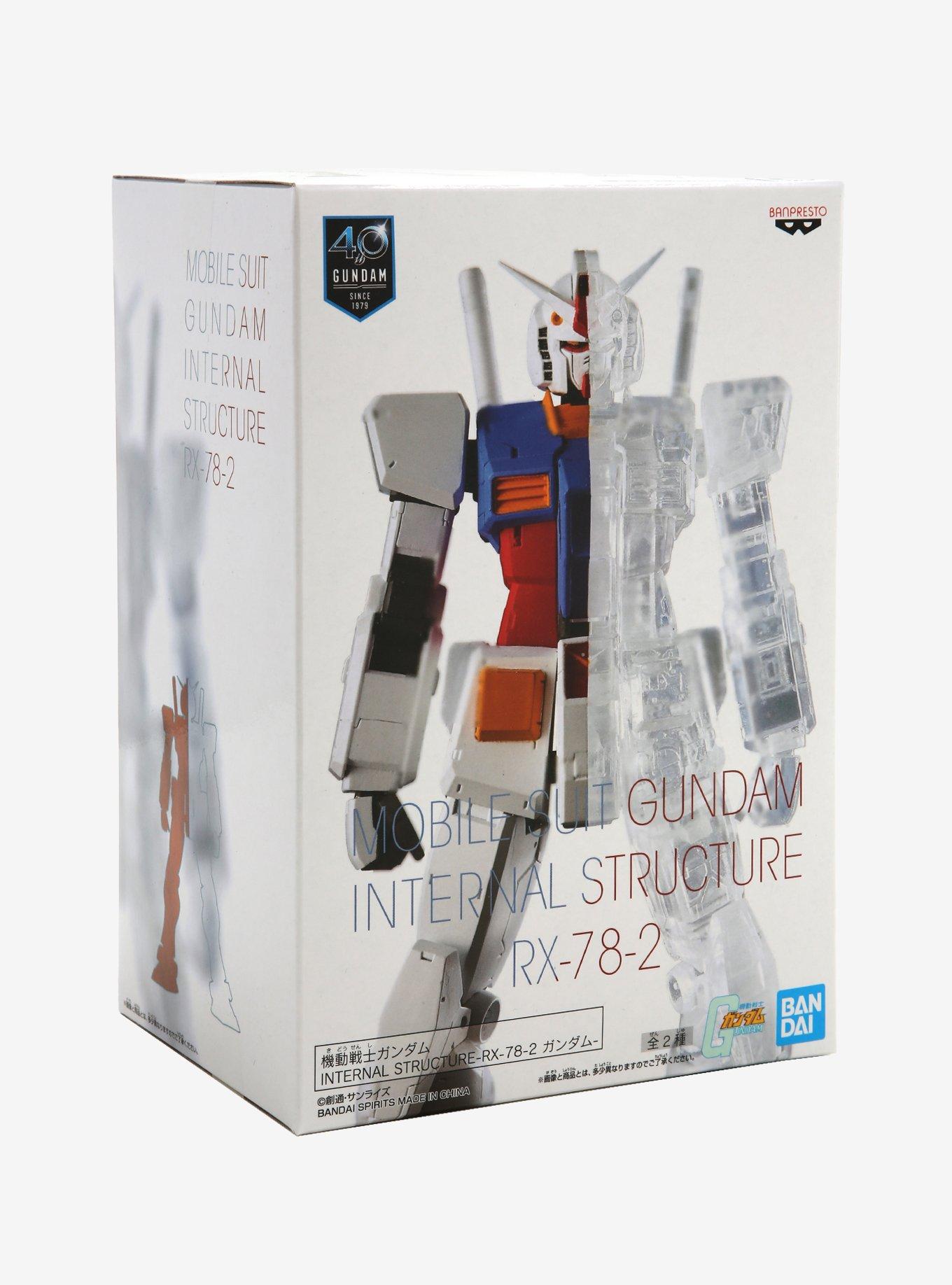 Banpresto Mobile Suit Gundam Internal Structure RX-78-2 Gundam Collectible Figure, , alternate