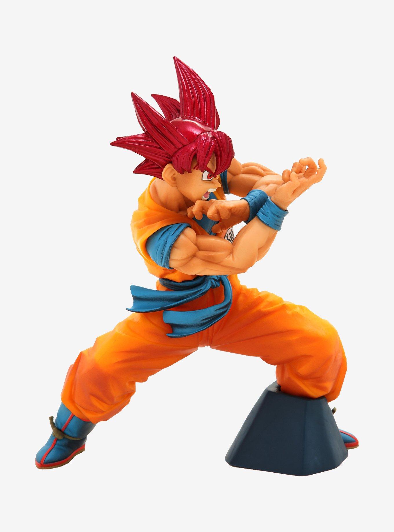 Banpresto Dragon Ball Super Blood Of Saiyans Super Saiyan God Goku (Special Ver. Vol.6) Collectible Figure, , alternate