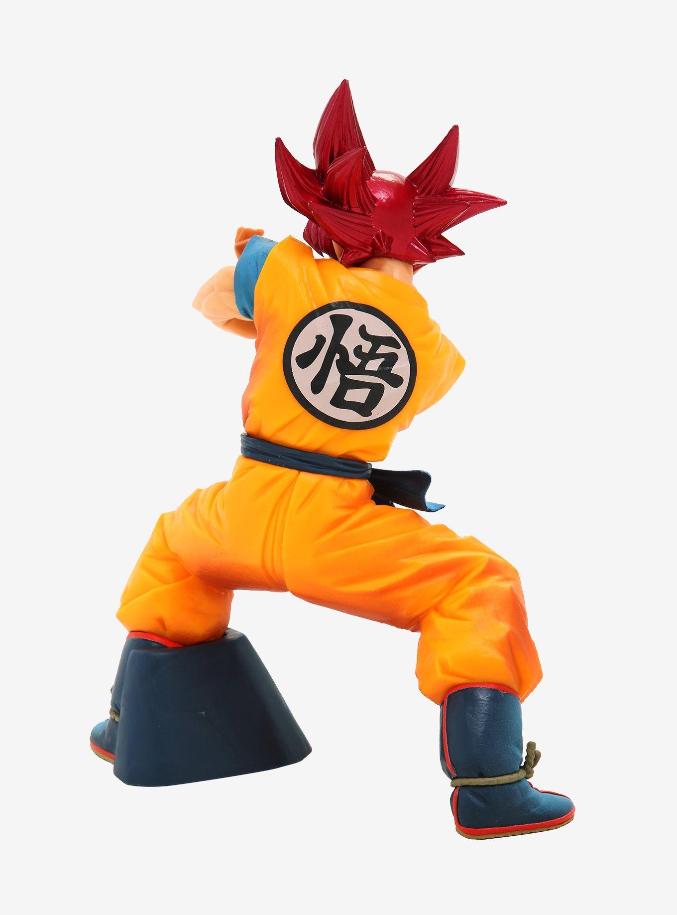 Banpresto Dragon Ball Super Blood Of Saiyans Super Saiyan God Goku (Special Ver. Vol.6) Collectible Figure, , alternate