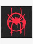 Marvel Spiderman Miles Symbol Youth Girls T-Shirt, BLACK, alternate