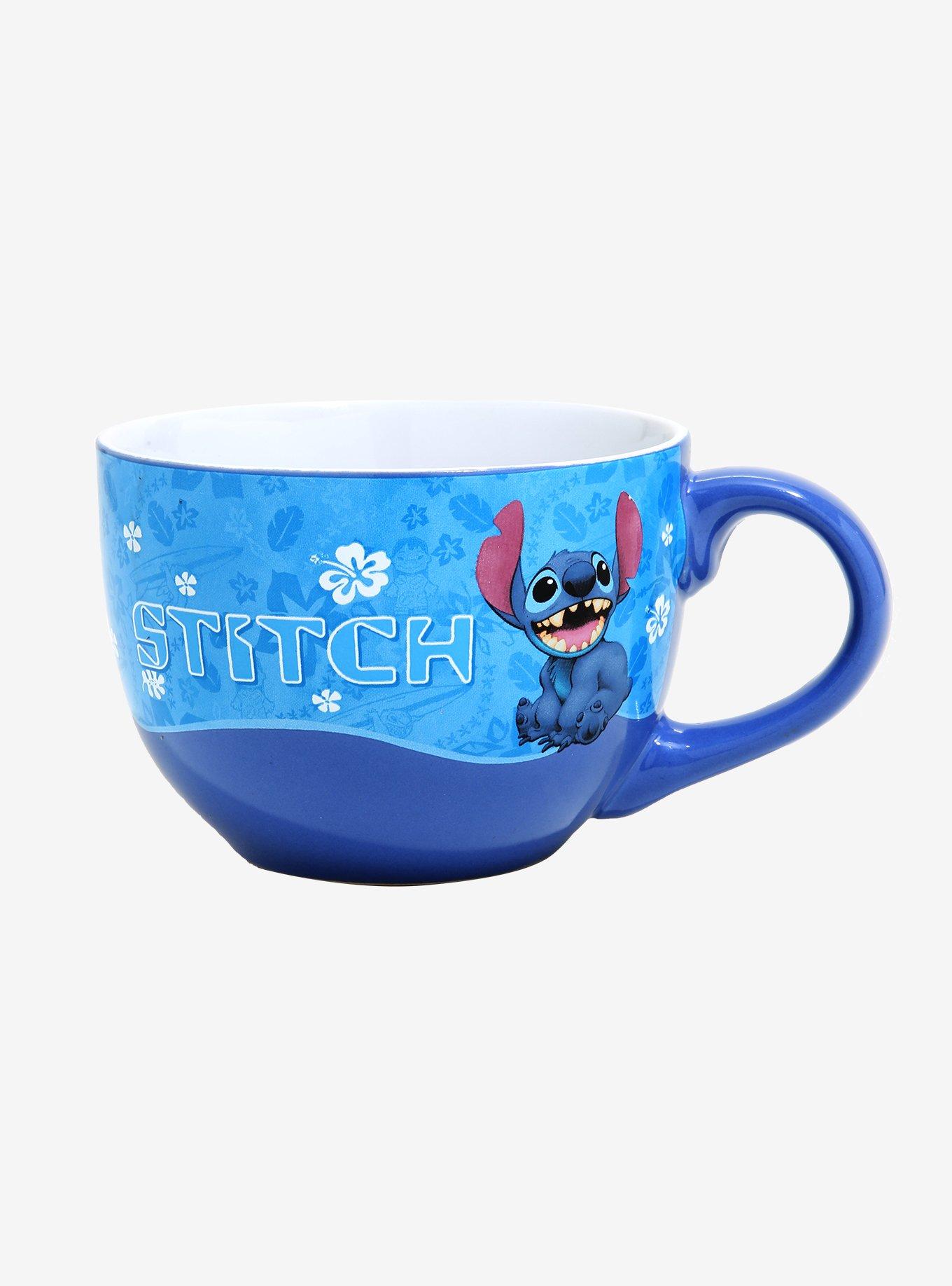 Disney Lilo & Stitch Floral Soup Mug, , alternate