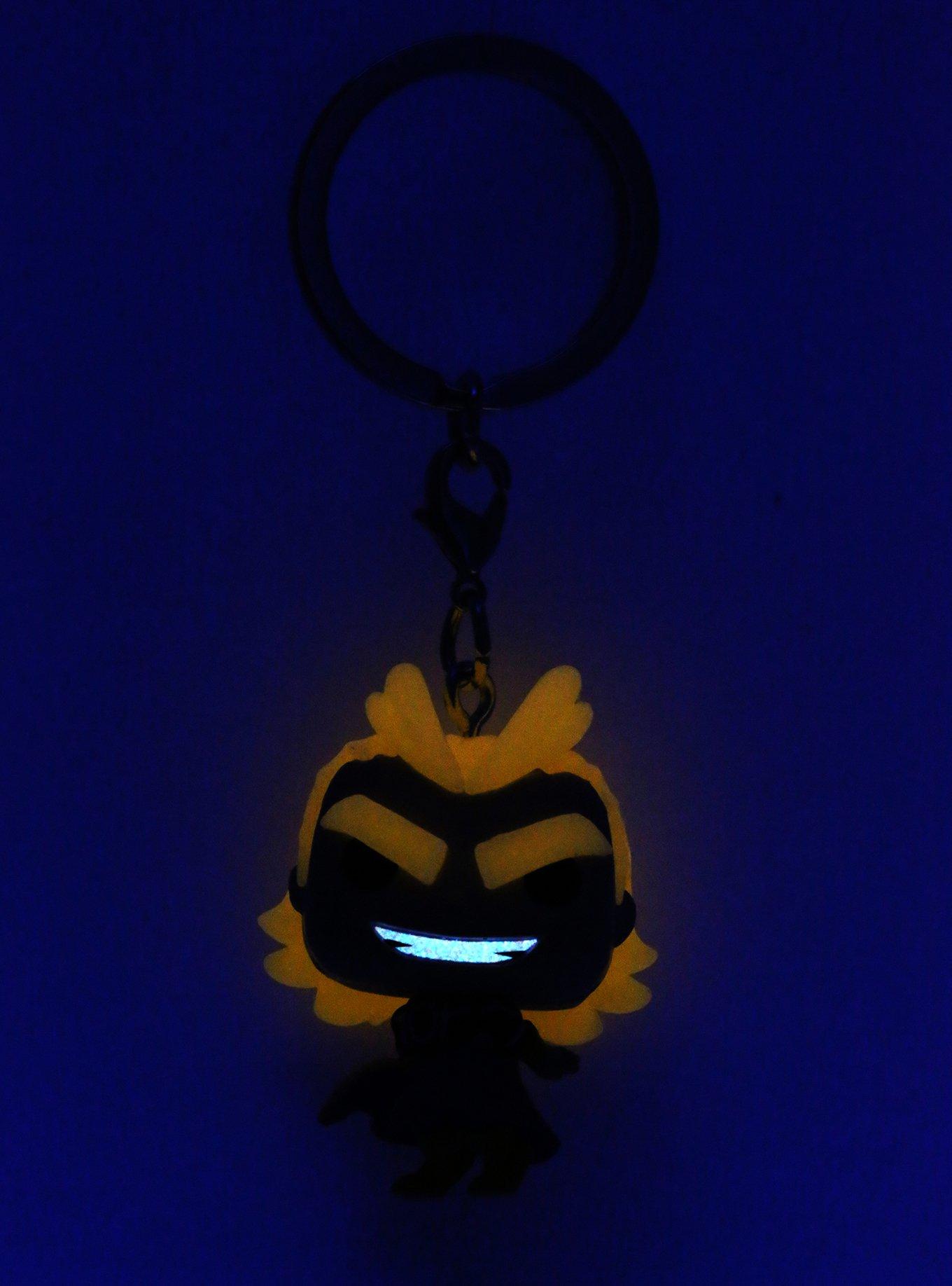 Funko Pocket Pop! My Hero Academia All Might (Silver Age) Glow-in-the-Dark Vinyl Keychain - BoxLunch Exclusive, , alternate