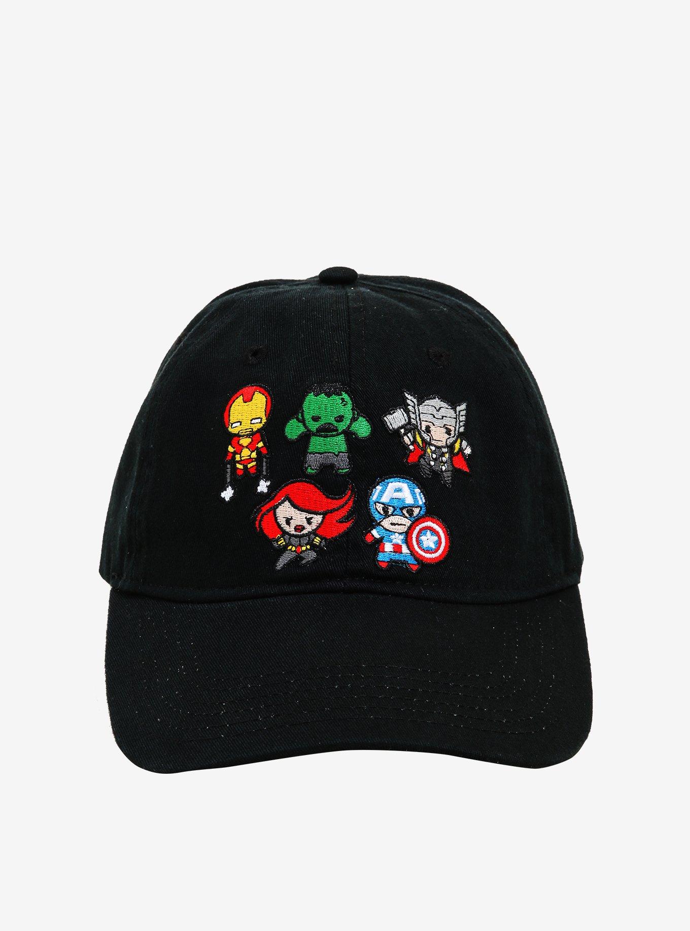 Avengers Chibi Characters Dad Cap, , alternate