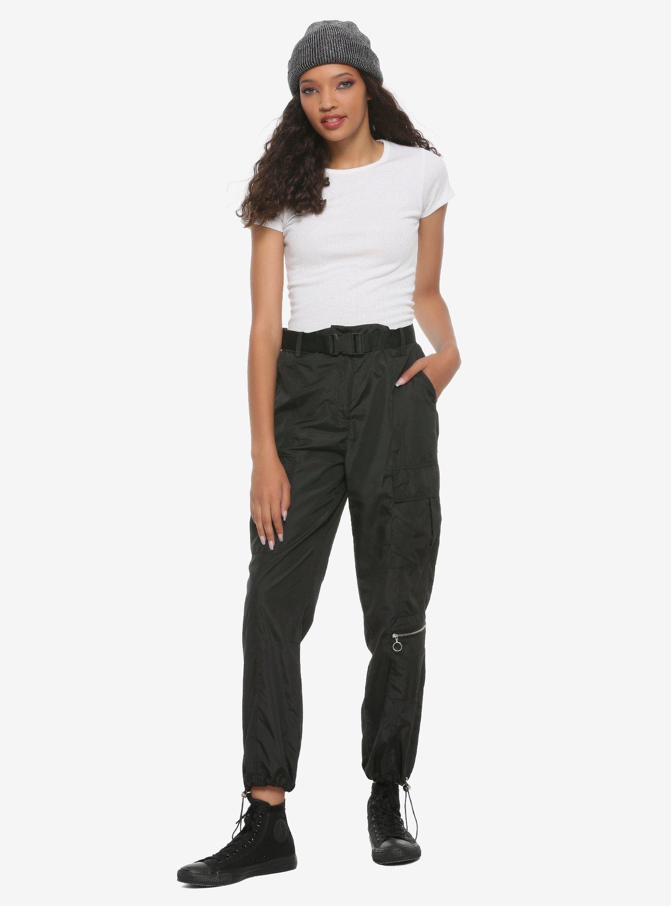 Buckle Belted Girls Cargo Pants | Hot Topic