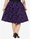 Disney Sleeping Beauty Maleficent Flocked Skirt Plus Size, , alternate