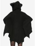Cozy Bat Girls Costume, BLACK, alternate