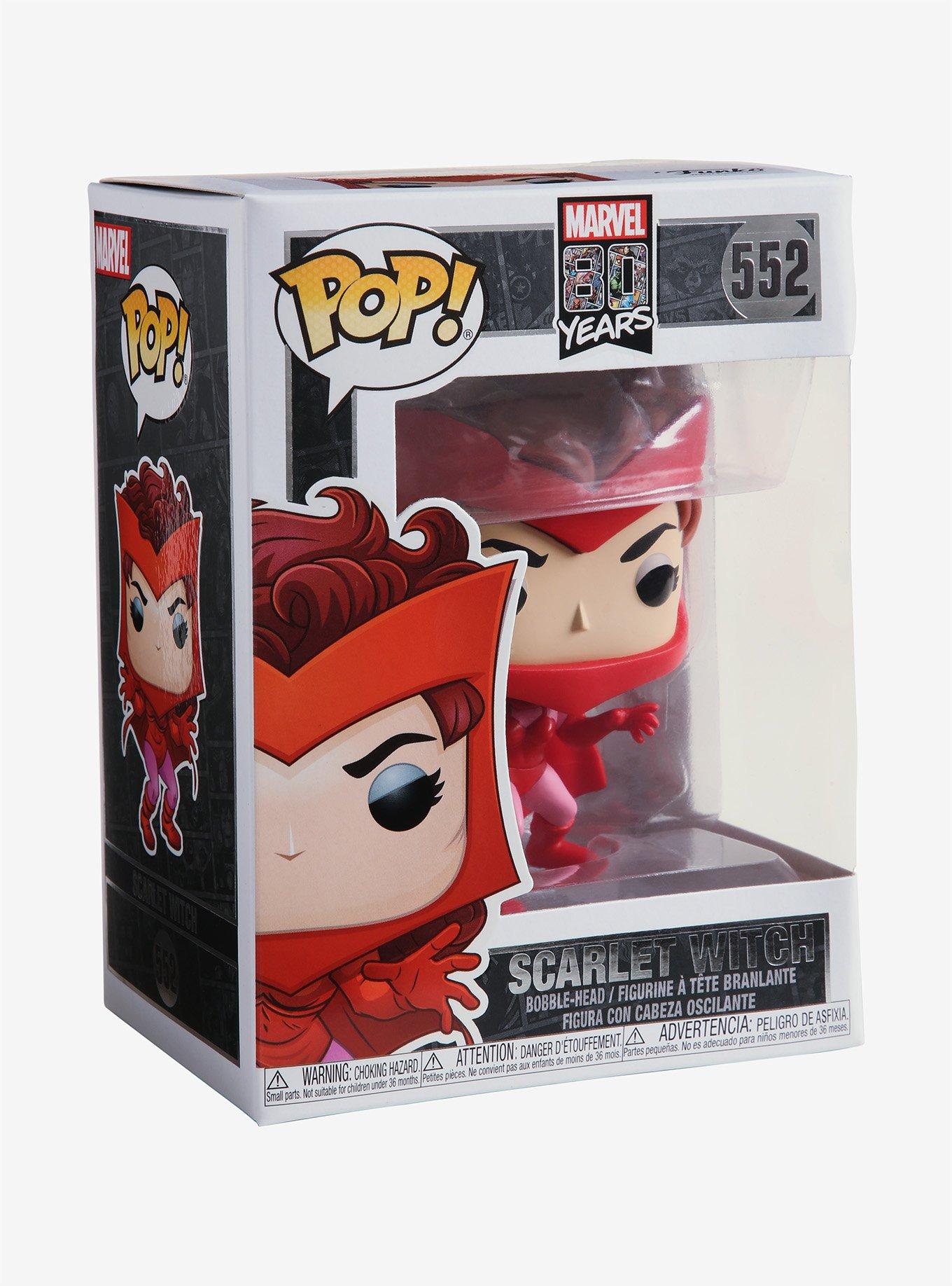 Funko Pop! Marvel 80th Anniversary Scarlet Witch Vinyl Bobble-Head, , alternate