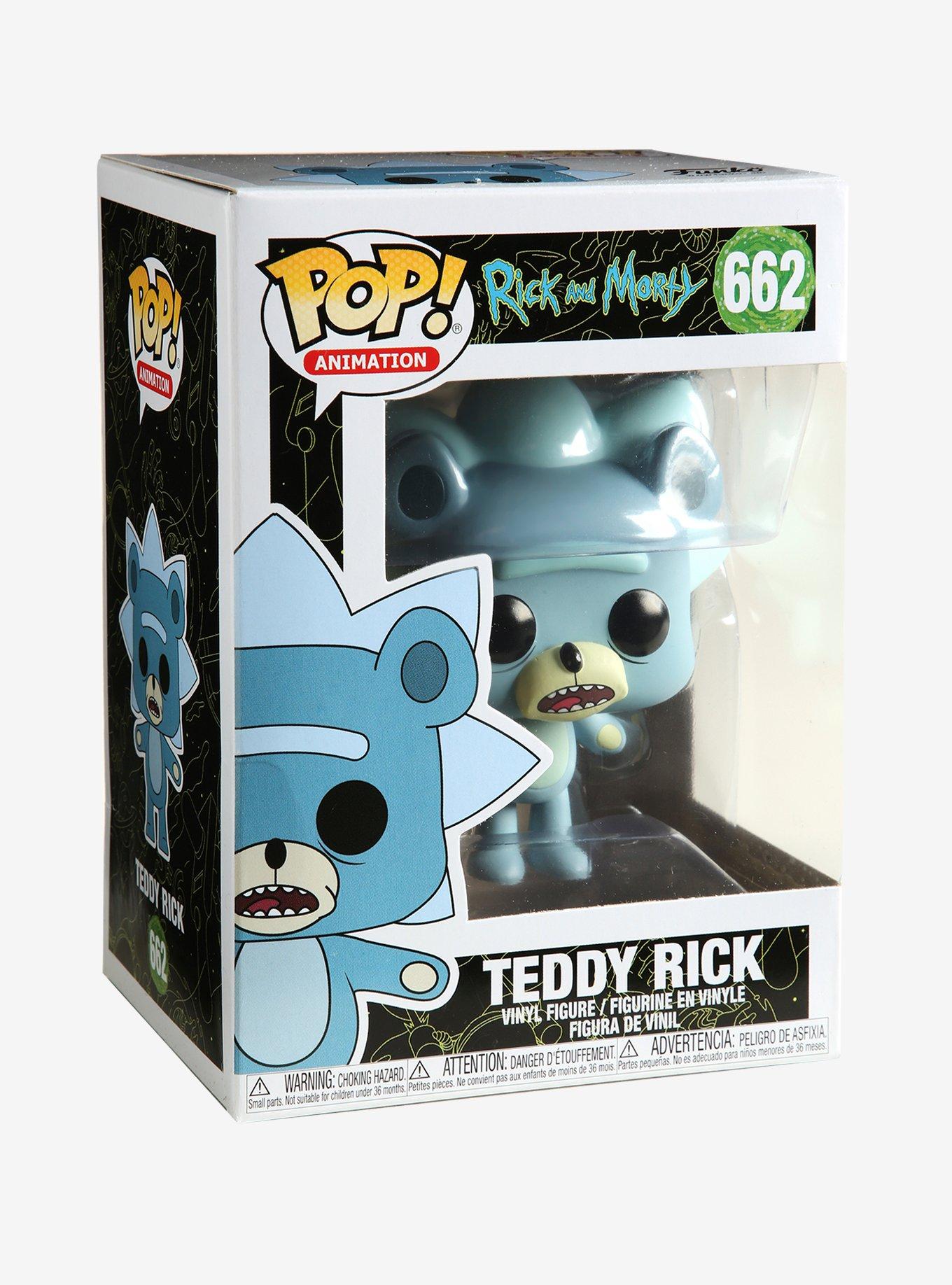 Funko Pop! Rick and Morty Teddy Rick Vinyl Figure, , alternate