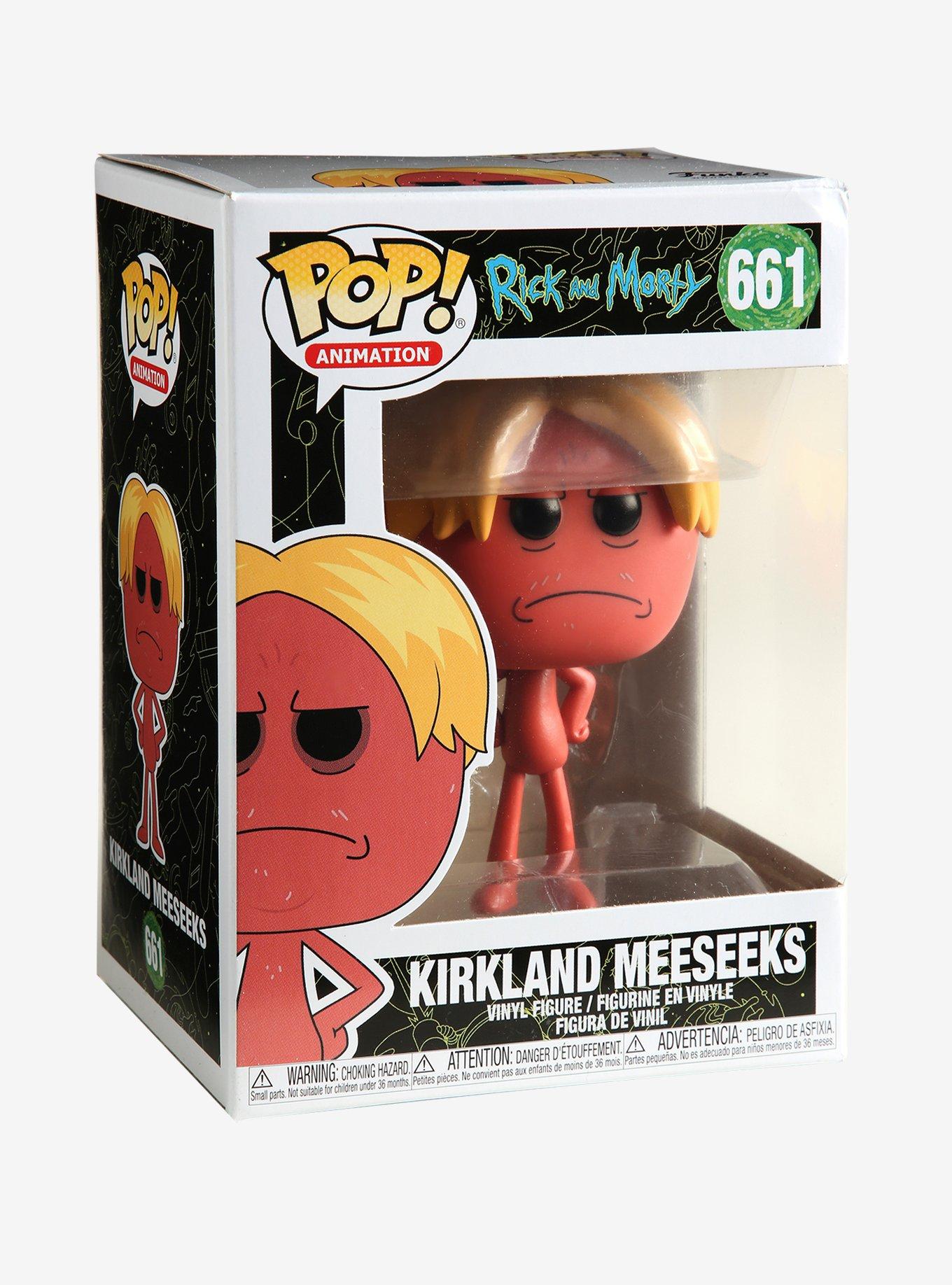 Funko Pop! Rick and Morty Kirkland Meeseeks Vinyl Figure, , alternate