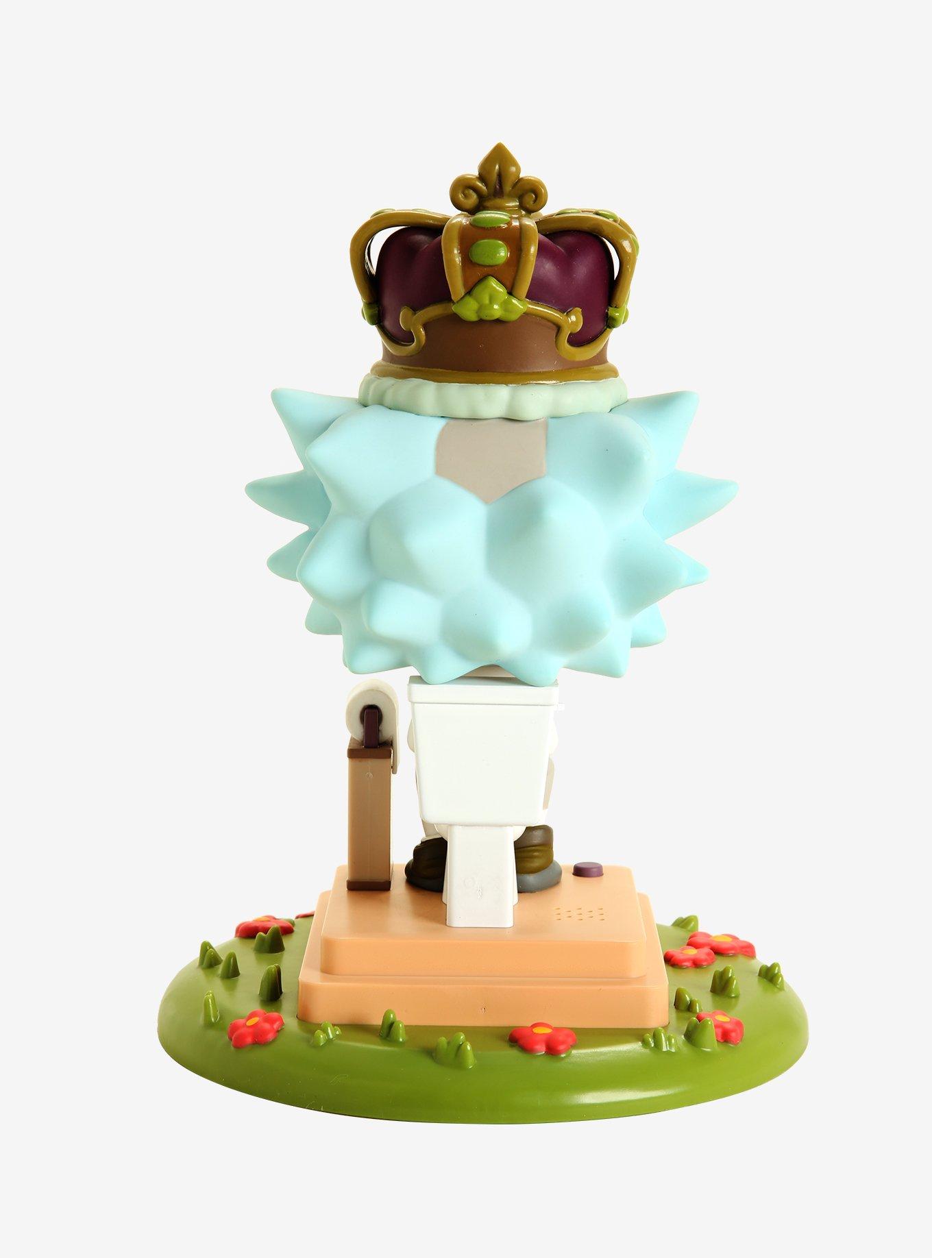 Funko Pop! Rick and Morty King of $#!+ Deluxe Vinyl Figure (with Sound), , alternate