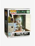 Funko Pop! Rick and Morty King of $#!+ Deluxe Vinyl Figure (with Sound), , alternate