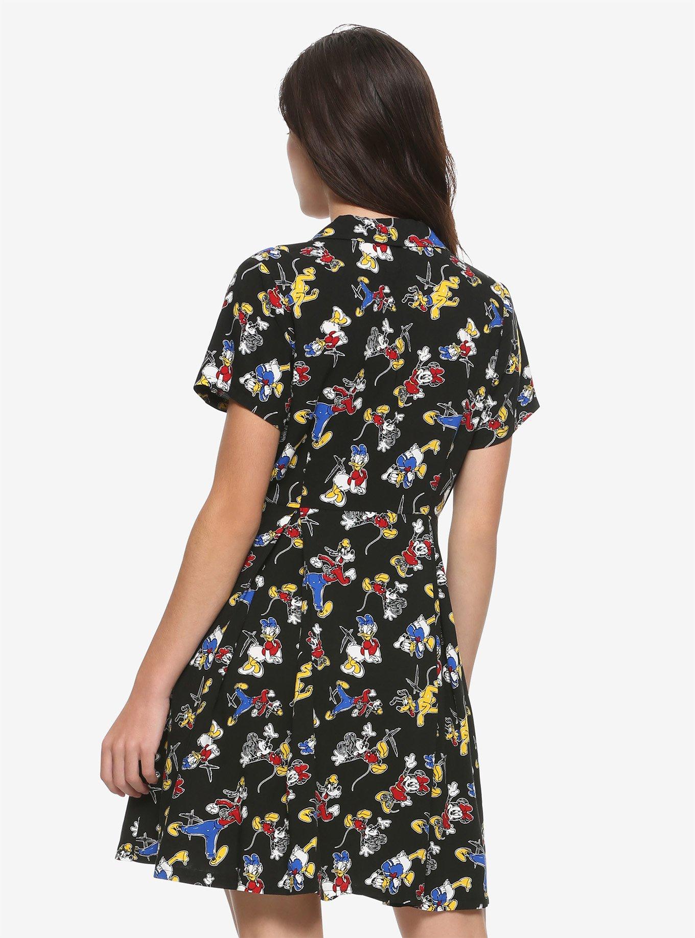 Disney The Sensational Six Button-Front Dress, MULTI, alternate