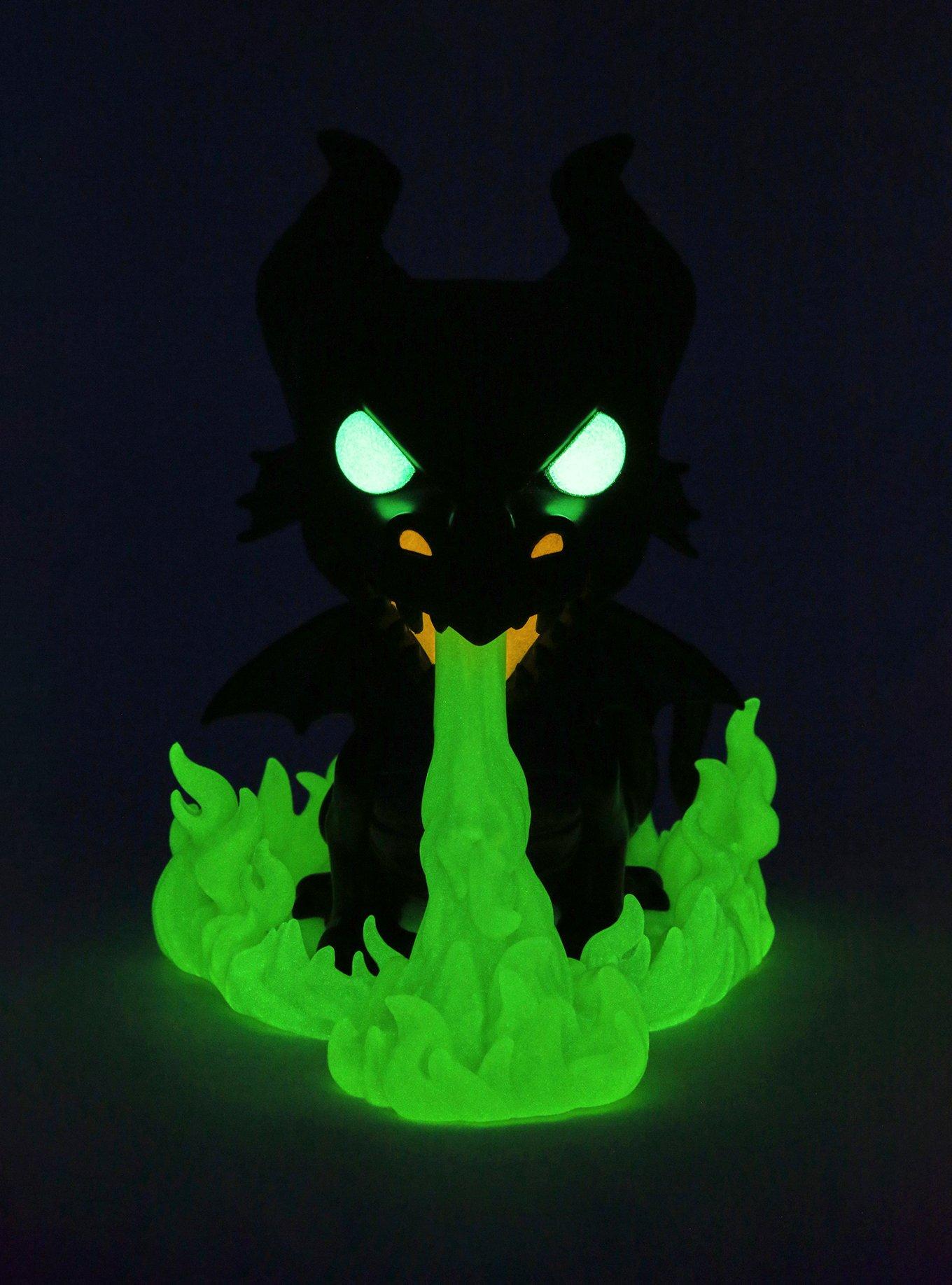 Funko Pop! Disney Villains Maleficent as the Dragon Glow-in-the-Dark 6 Inch Vinyl Figure - BoxLunch Exclusive, , alternate