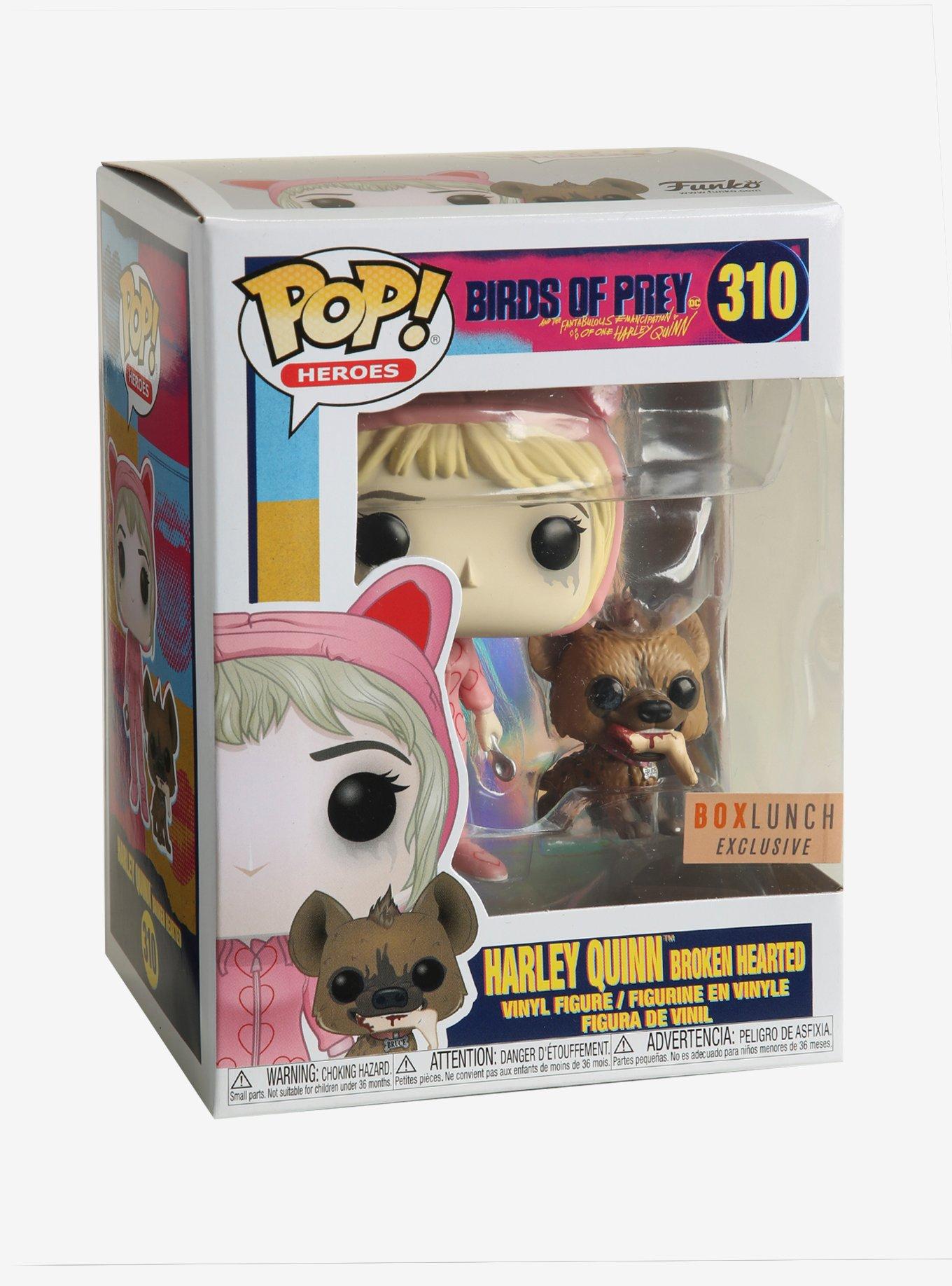 Funko Pop! DC Comics Birds of Prey Harley Quinn Broken Hearted Vinyl Figure - BoxLunch Exclusive, , alternate