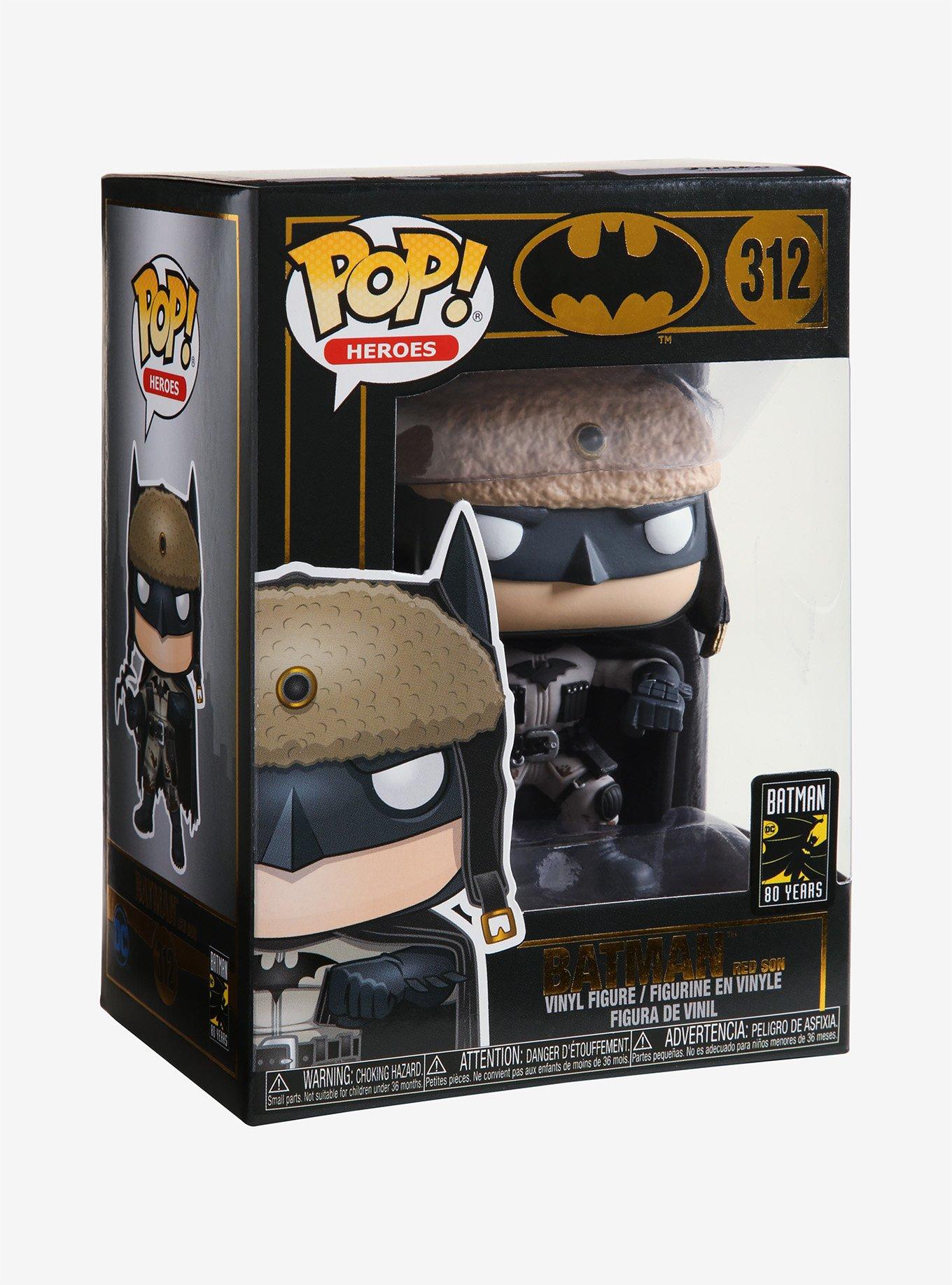 Funko DC Comics Batman Pop! Heroes Batman Red Son Vinyl Figure, , alternate