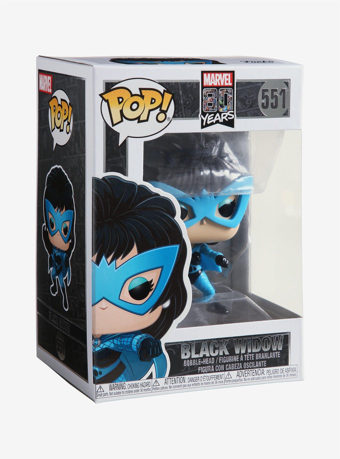 Funko Marvel 80 Years Pop! Black Widow Vinyl Bobble-Head, , alternate