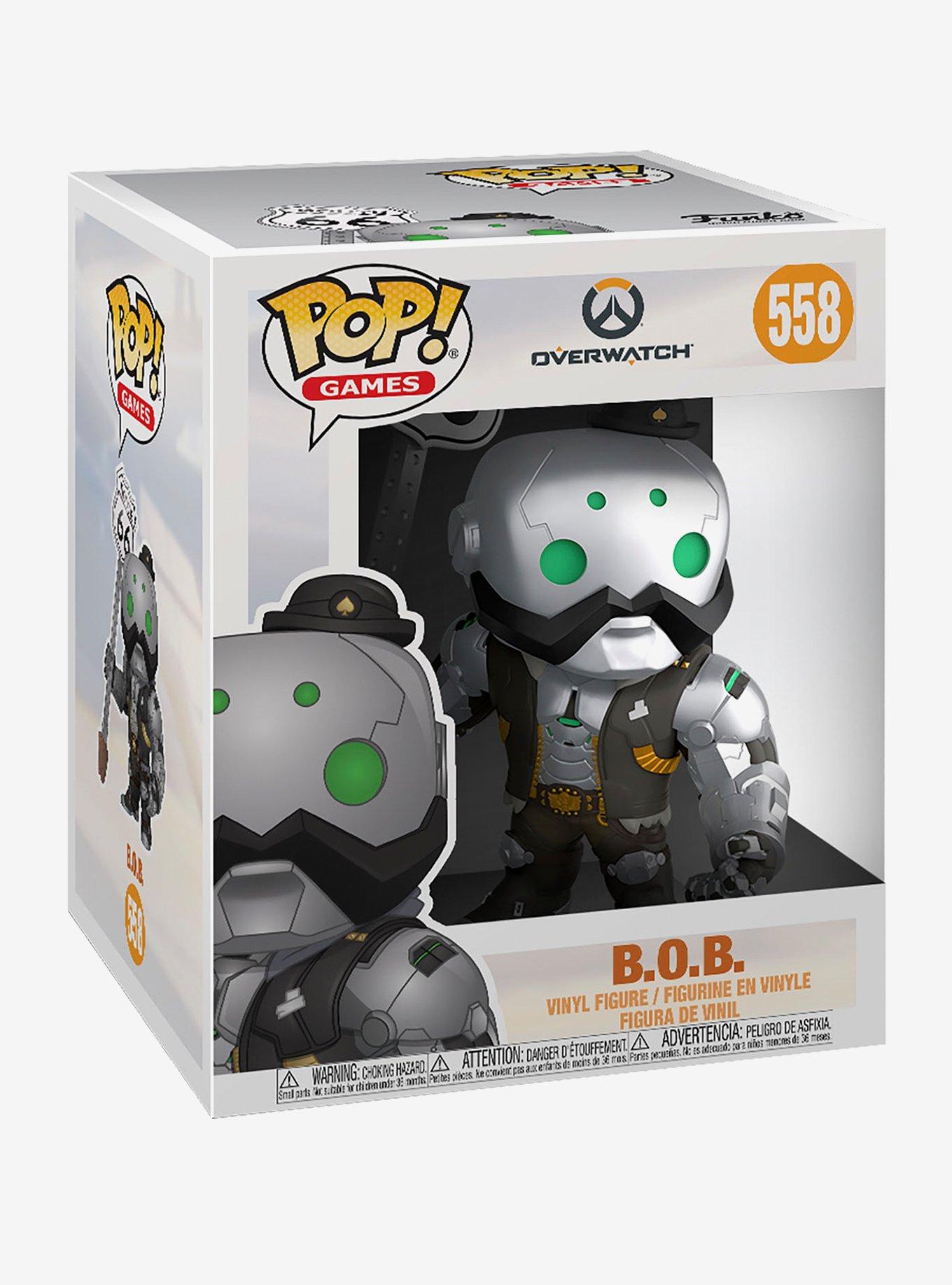 Funko Overwatch Pop! Games B.O.B 6 Inch Vinyl Figure, , alternate