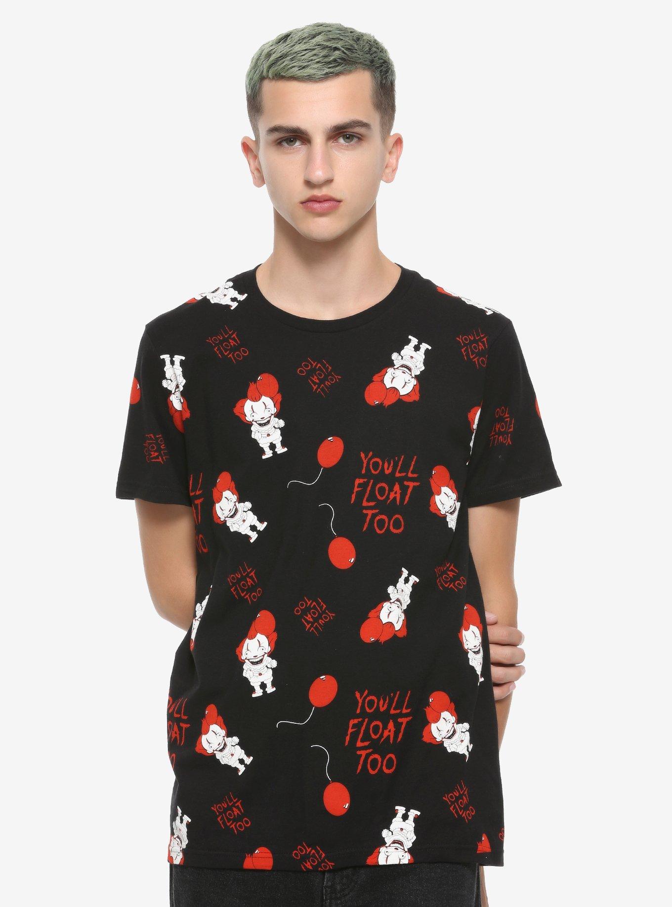 IT Chapter Two Pennywise & Balloons T-Shirt, MULTI, alternate