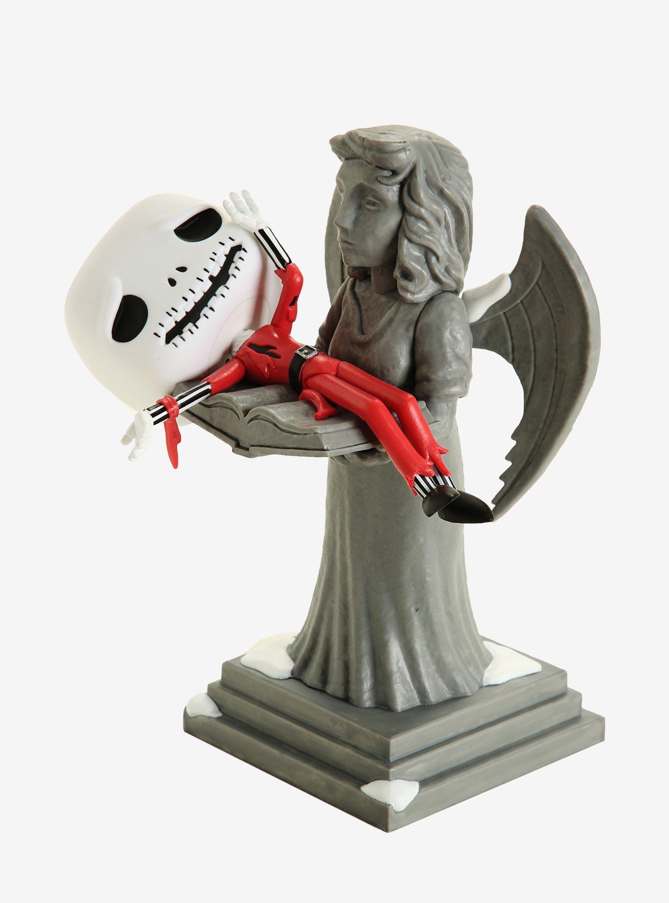 Funko Disney The Nightmare Before Christmas Pop! Jack On Angel Statue Movie Moments Vinyl Figure Hot Topic Exclusive, , alternate