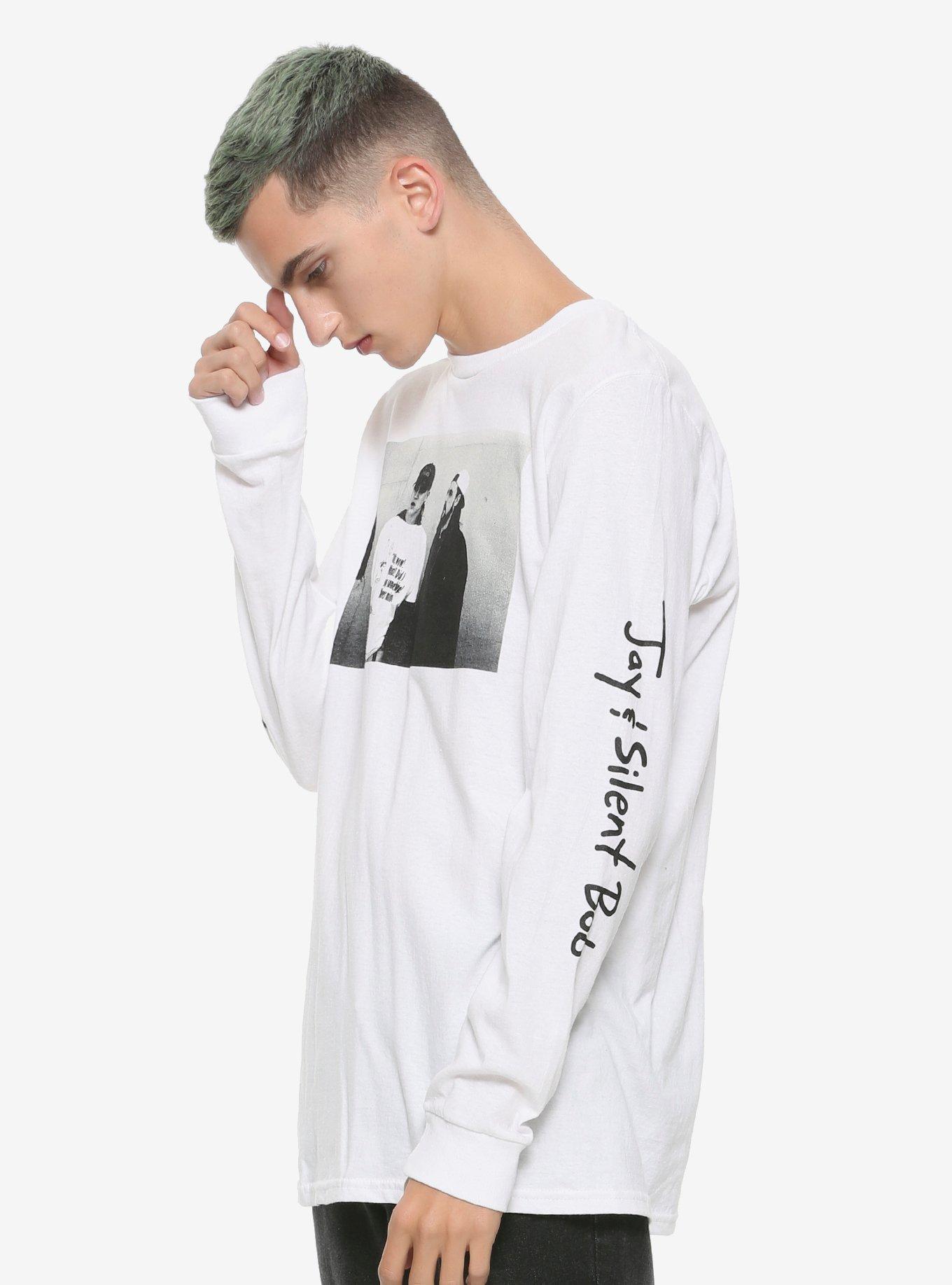 Clerks Loitering Long-Sleeve T-Shirt, BLACK, alternate