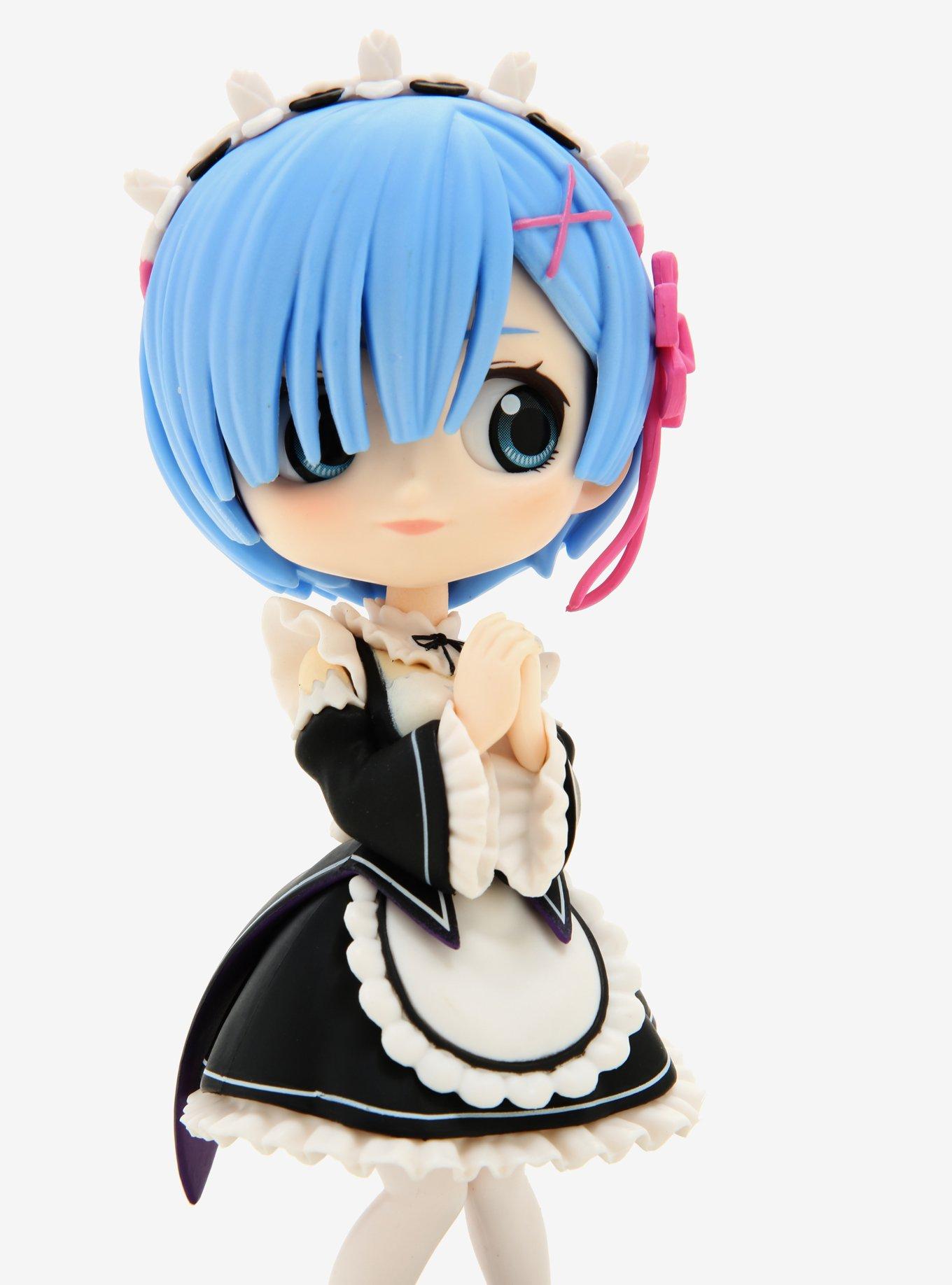 Re:Zero Starting Life In Another World Q Posket Rem (Ver.A) Vinyl Figure, , alternate
