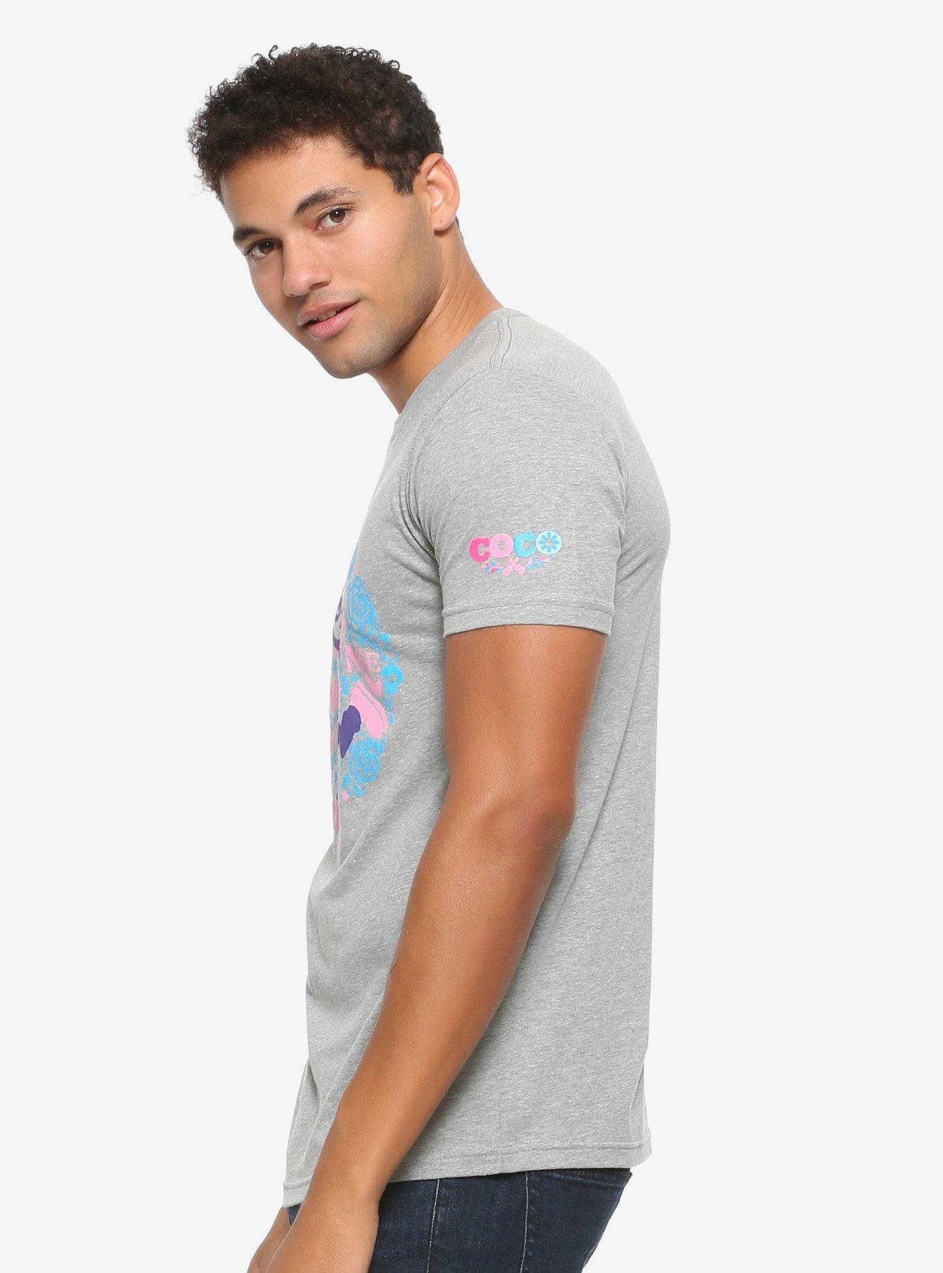 Disney Pixar Coco Remember Me Waving T-Shirt - BoxLunch Exclusive, GREY, alternate