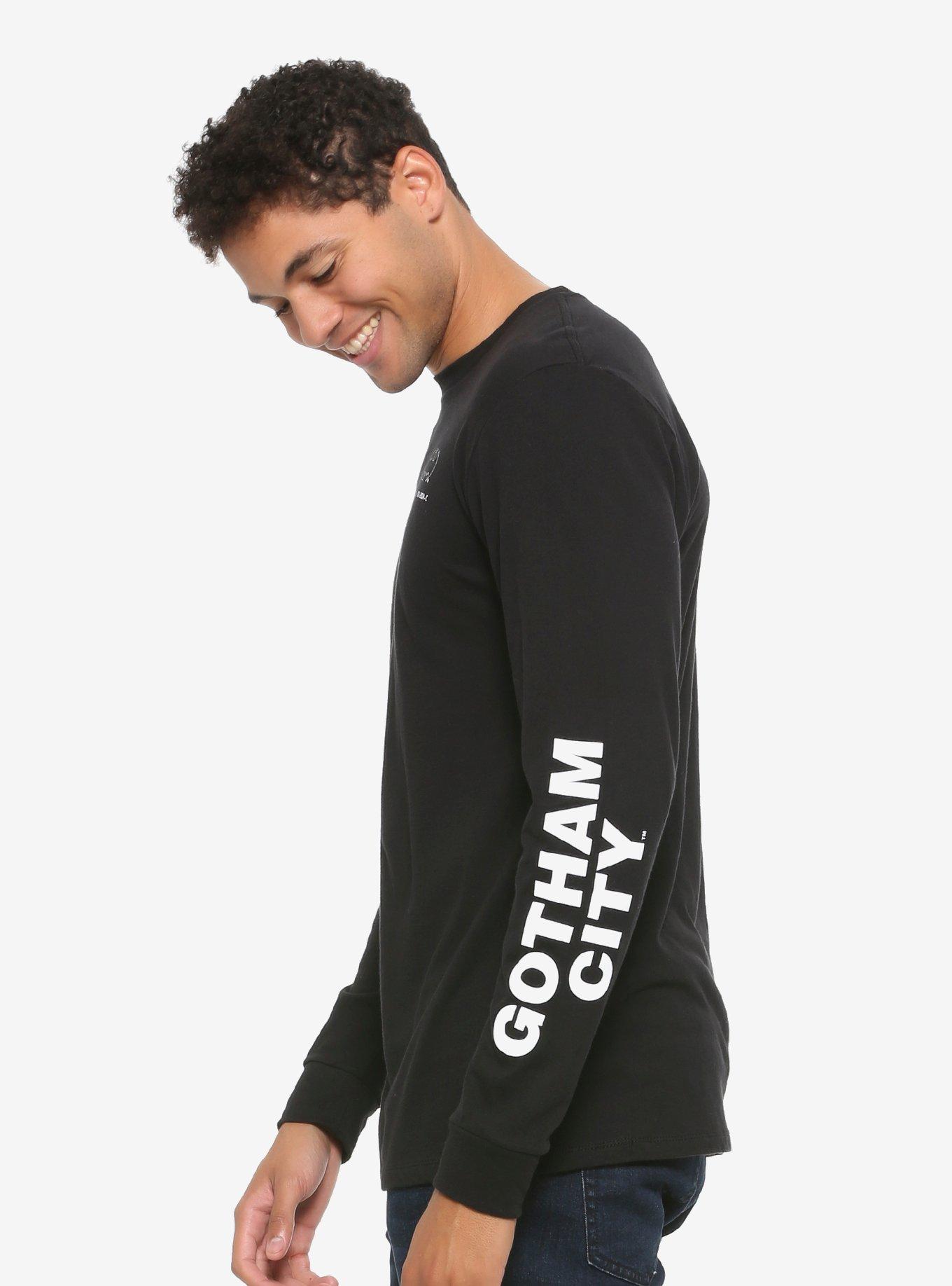 DC Comics Batman Wayne Industries Gotham Long Sleeve T-Shirt - BoxLunch Exclusive, , alternate