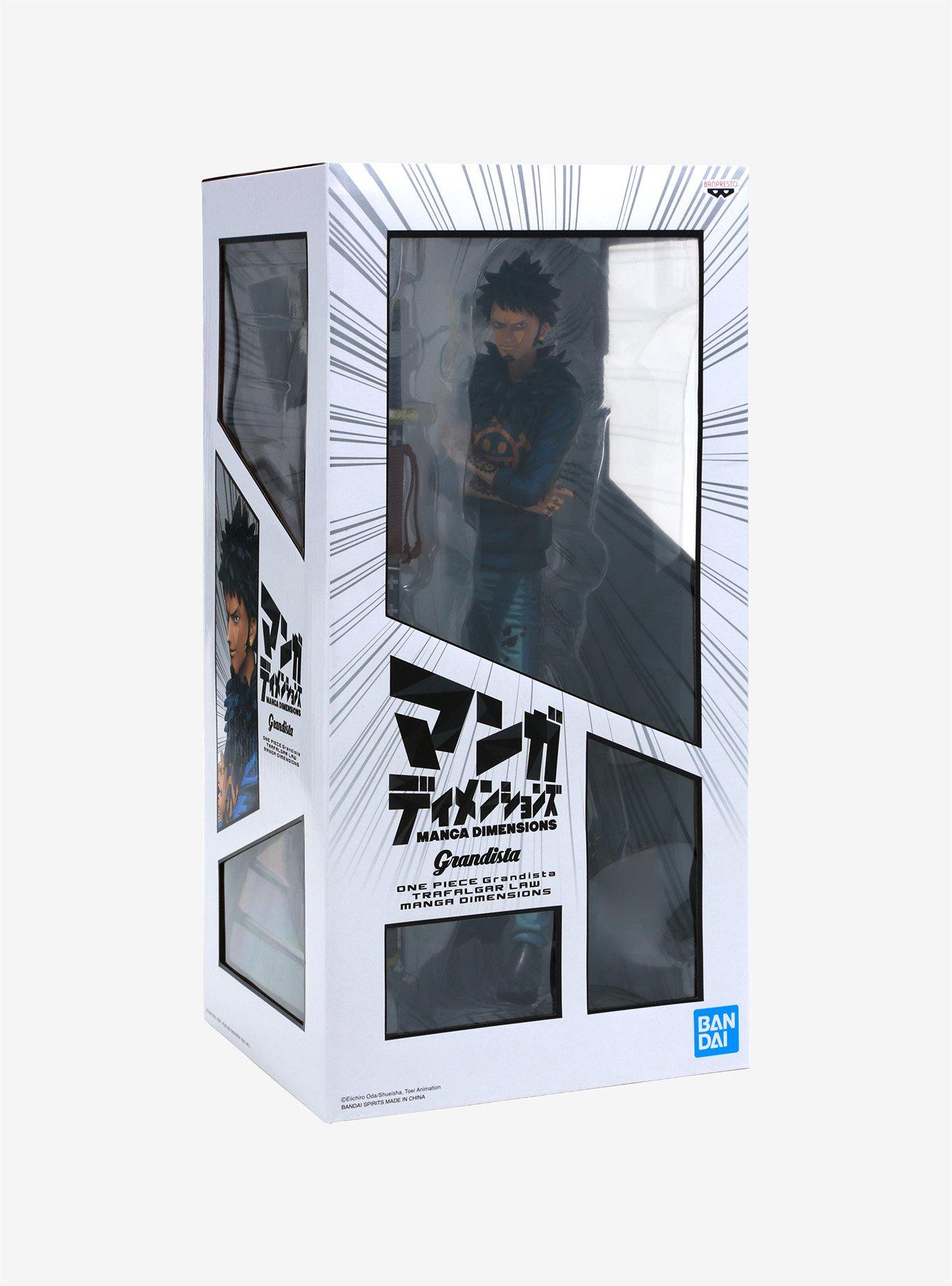 Banpresto One Piece Grandista Manga Dimensions Trafalgar Law Collectible Figure, , alternate