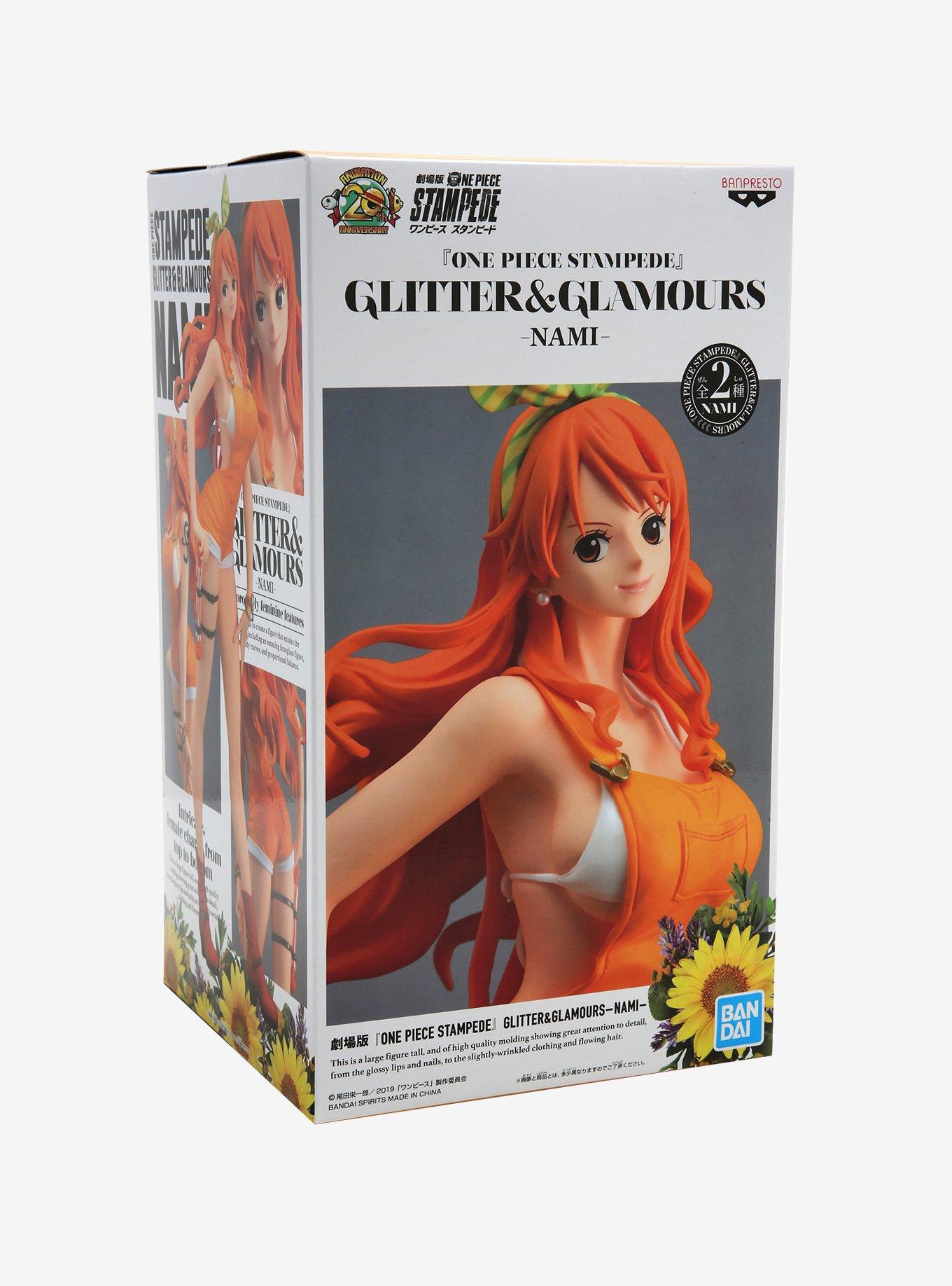 Banpresto One Piece: Stampede Glitter & Glamours Nami (Ver. A) Collectible Figure, , alternate