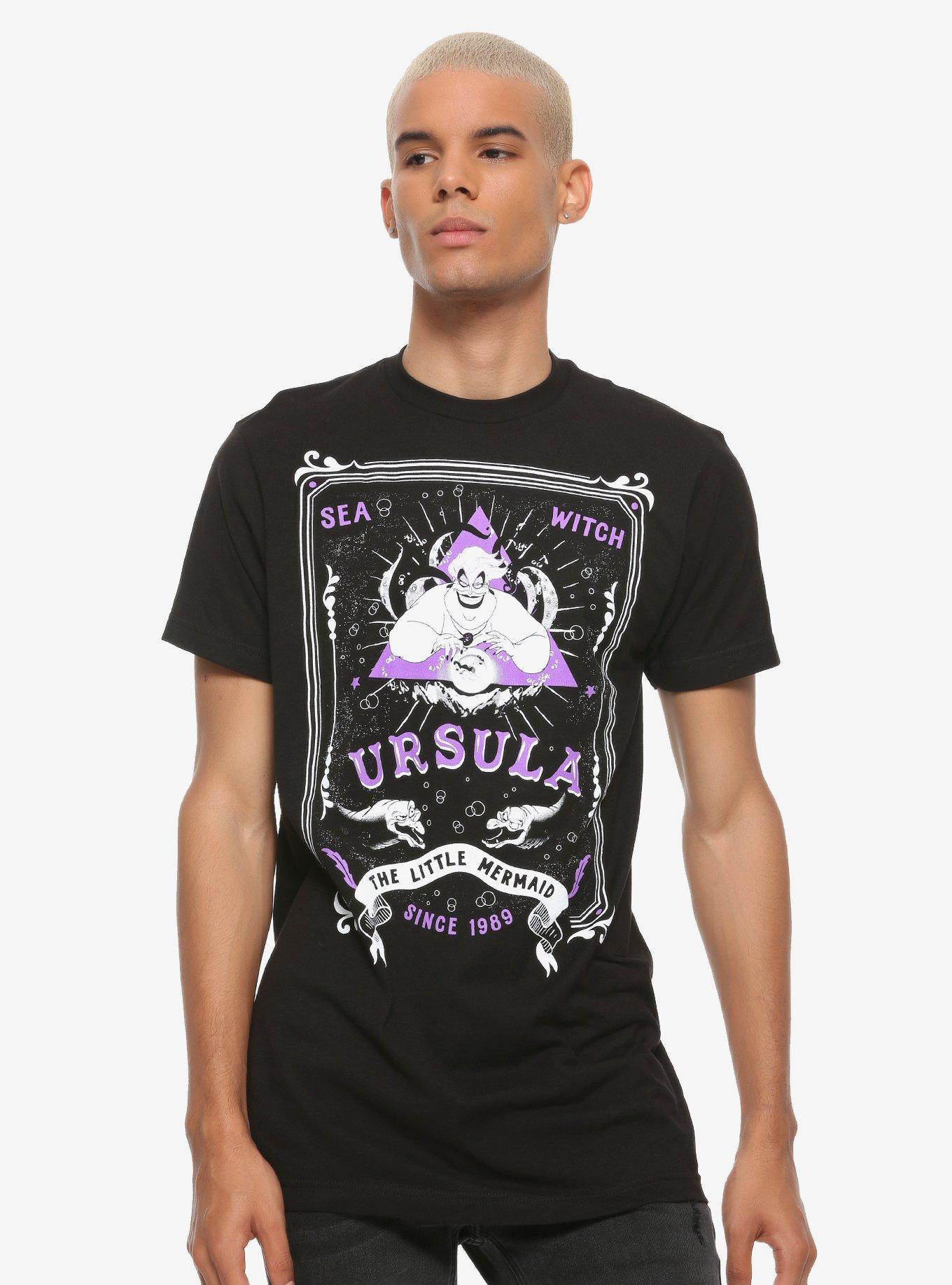 Disney Villains Ursula Tarot Card T-Shirt, MULTI, alternate