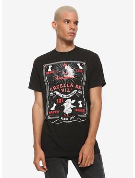 Disney Villains Cruella De Vil Tarot T-Shirt, , hi-res