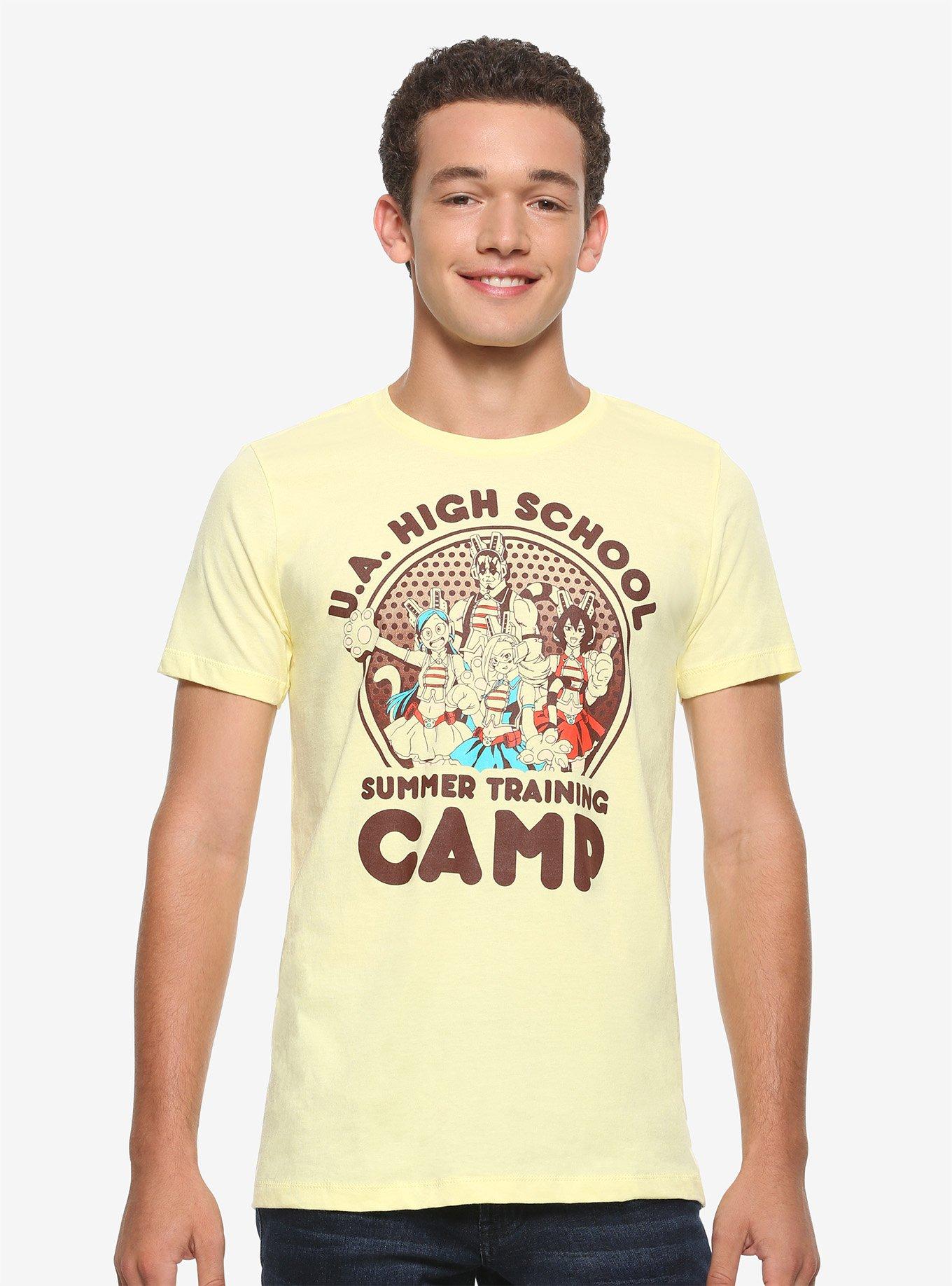 My Hero Academia Summer Training Camp T-Shirt, BROWN, alternate