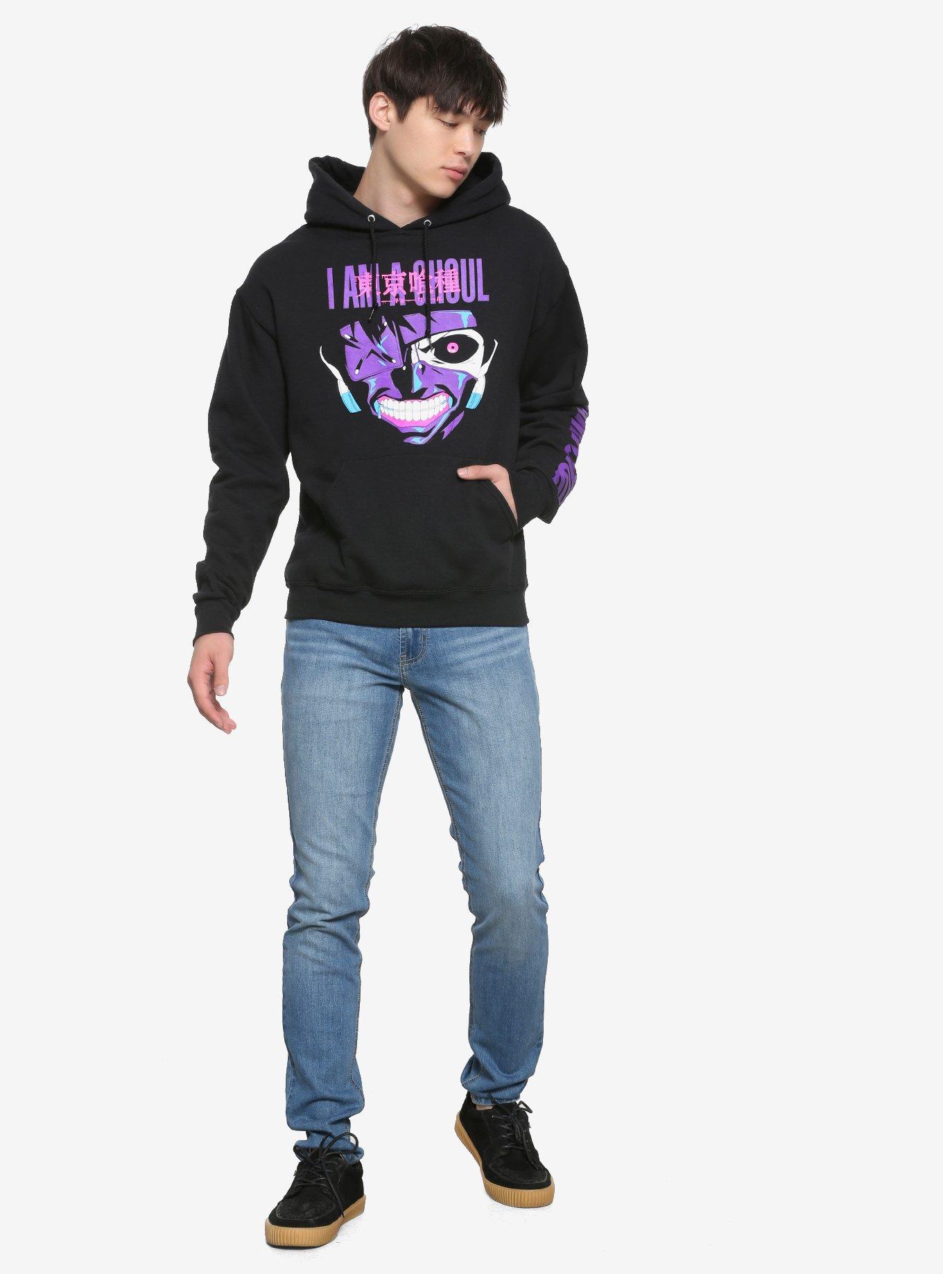 Tokyo Ghoul Kaneki Hoodie, MULTI, alternate