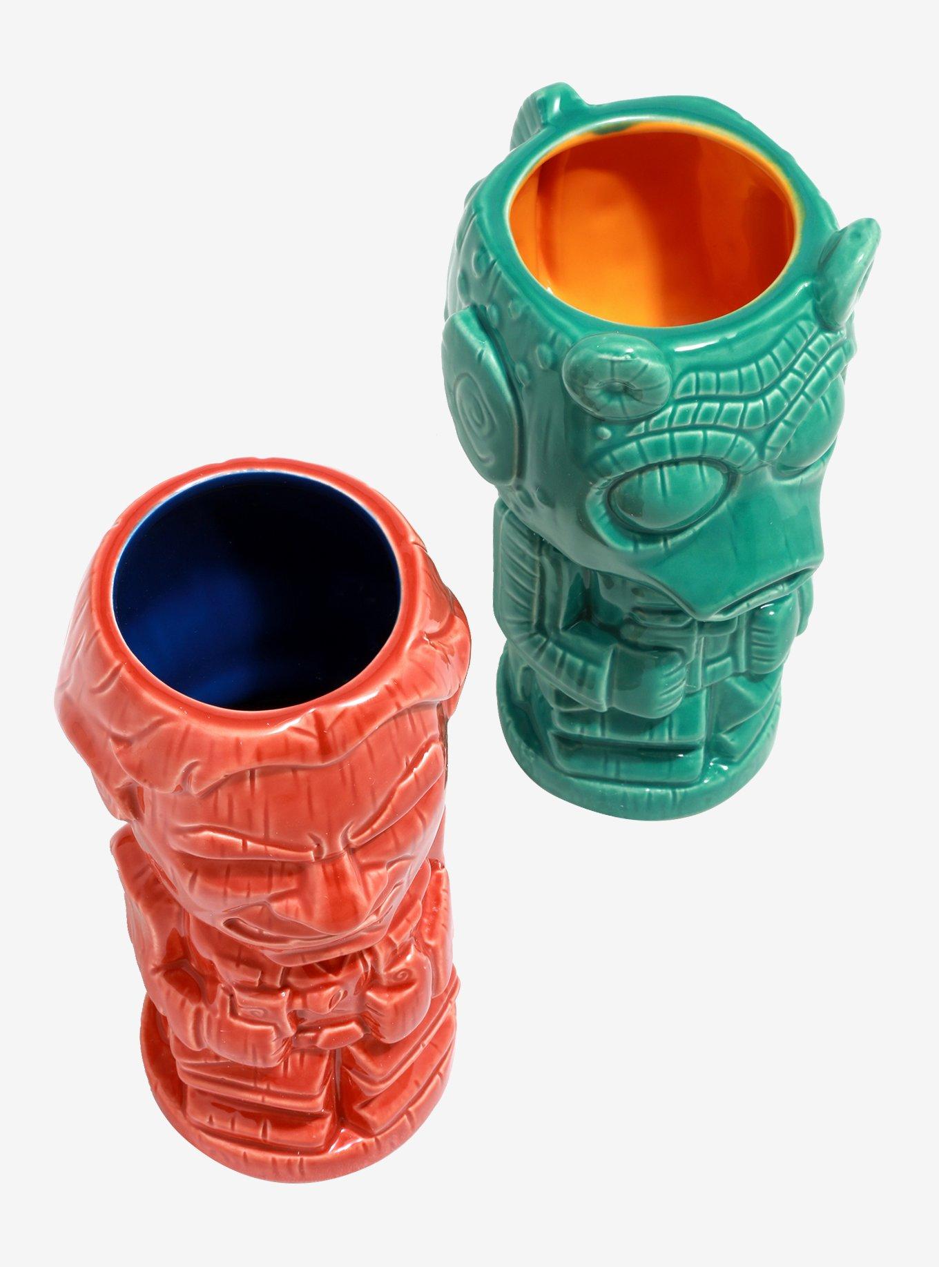 Geeki Tikis&reg; Star Wars Han Solo vs. Greedo Tiki Mug Set, , alternate