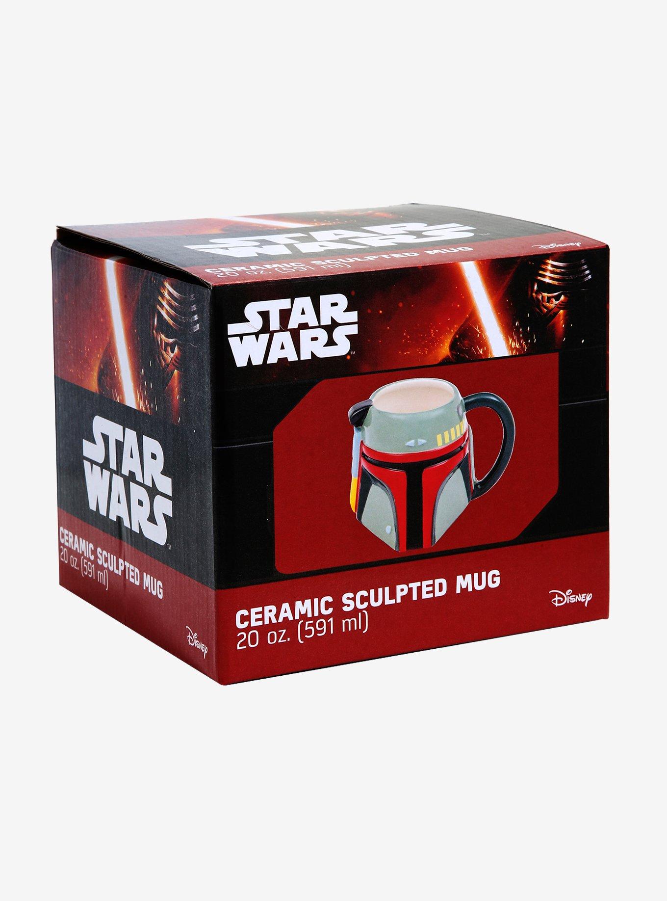 Star Wars Boba Fett Figural Mug, , alternate