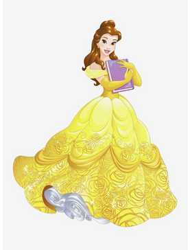 Disney Beauty And The Beast Sparkling Princess Belle Peel And Stick Giant Wall Decals, , hi-res