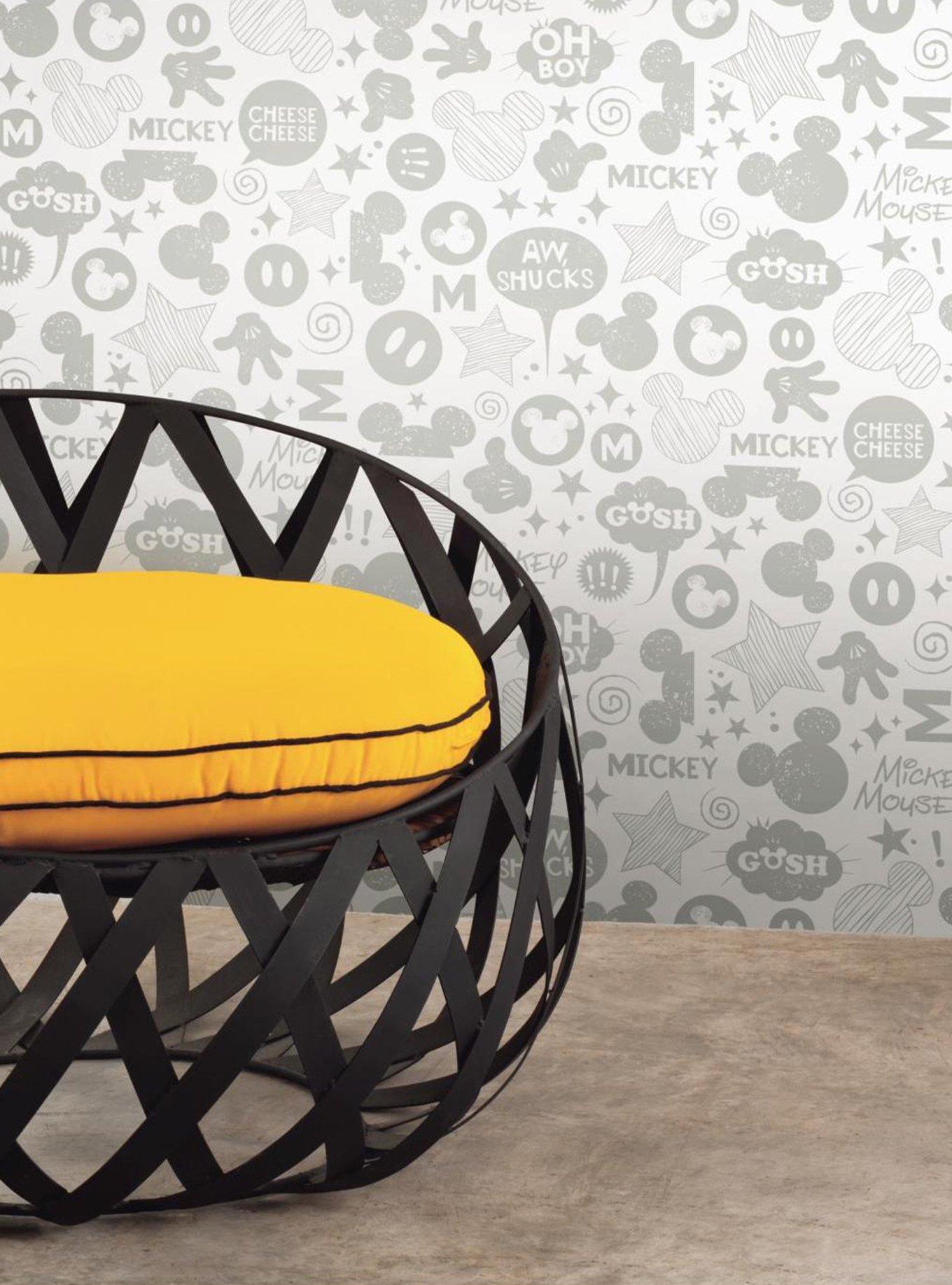 Disney Mickey Mouse Icons Peel & Stick Wallpaper, , alternate